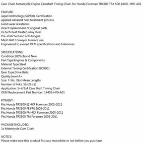 Cam Chain Camshaft 56L For Honda Foreman TRX500 TRX 500 2005-11 14401-HP0-A01 Generic