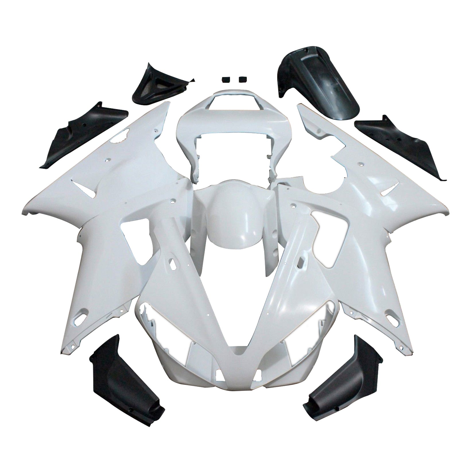 Amotopart Yamaha YZF R1 2000-2001 Unpainted Fairing Kit