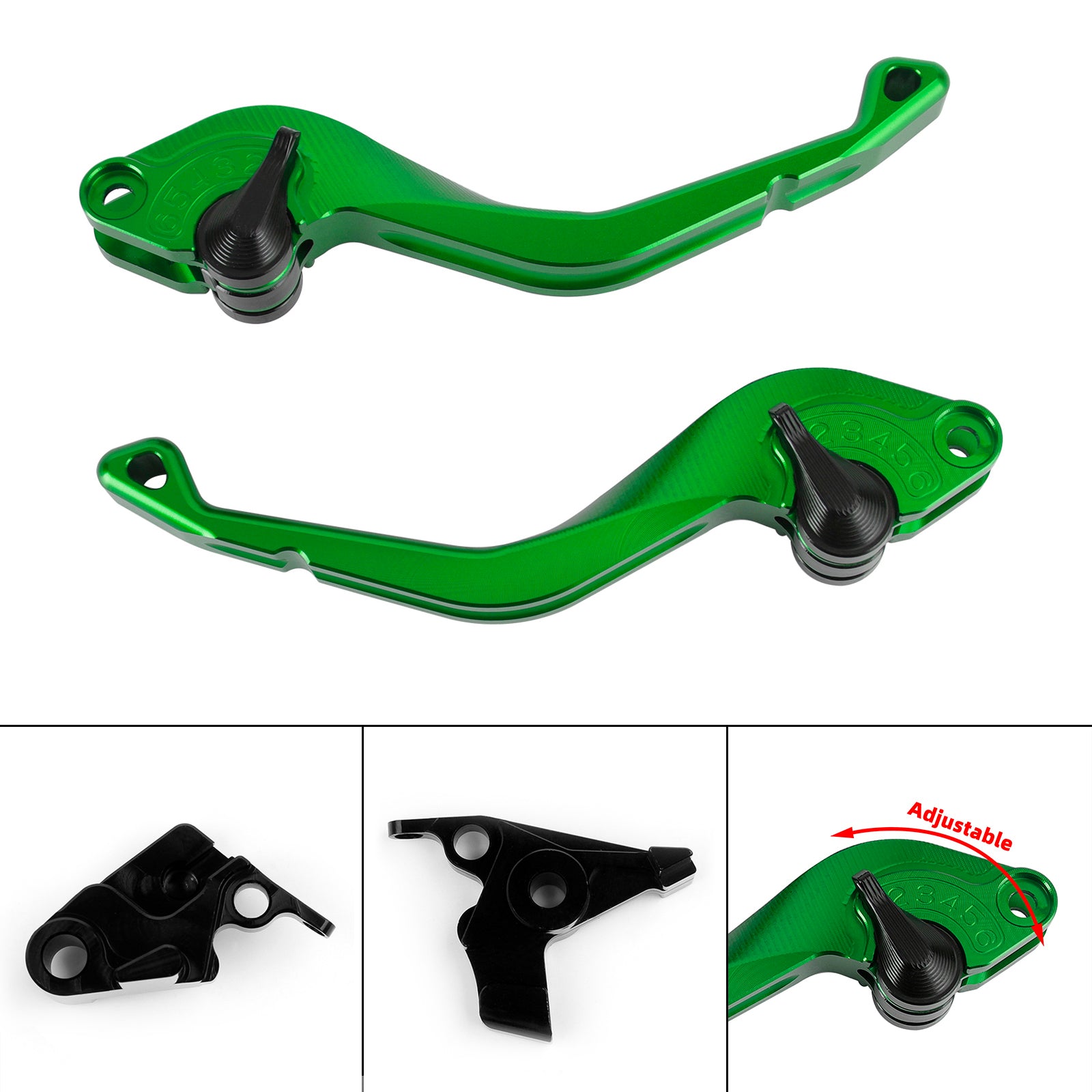 CNC Short Clutch Brake Lever fit for Kawasaki ER-6N NINJA 650R/ER-6F VERSYS