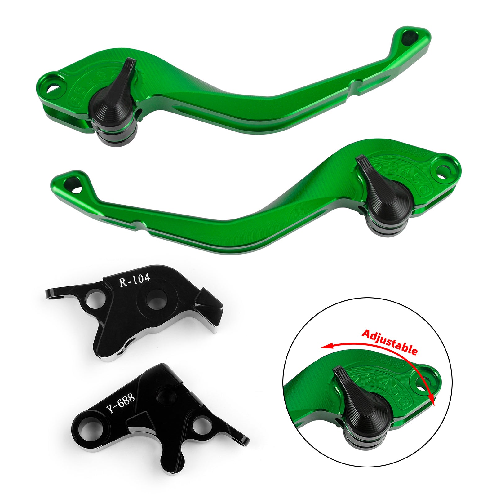 CNC Short Clutch Brake Lever fit for Yamaha YZF R1 R6 R6S CA/EU VERSION