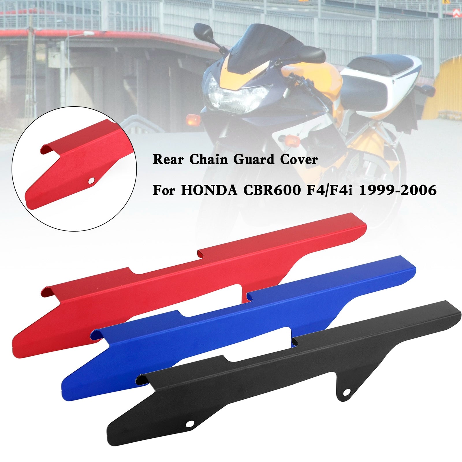 Couvercle de protection de chaîne de pignon, pour HONDA CBR 600 F4 F4i 1999 – 2006