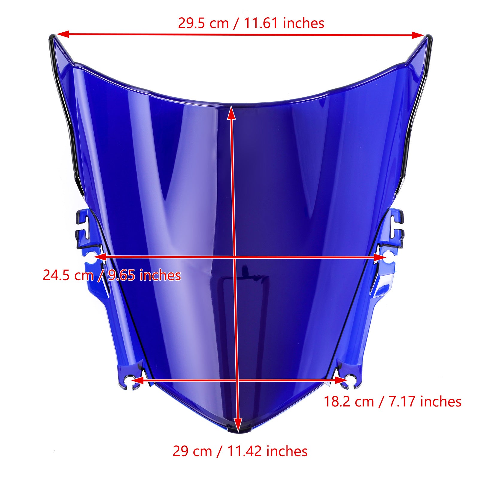 2013–2015 Honda CBR500R ABS Motorrad Windschutzscheibe Windschutzscheibe