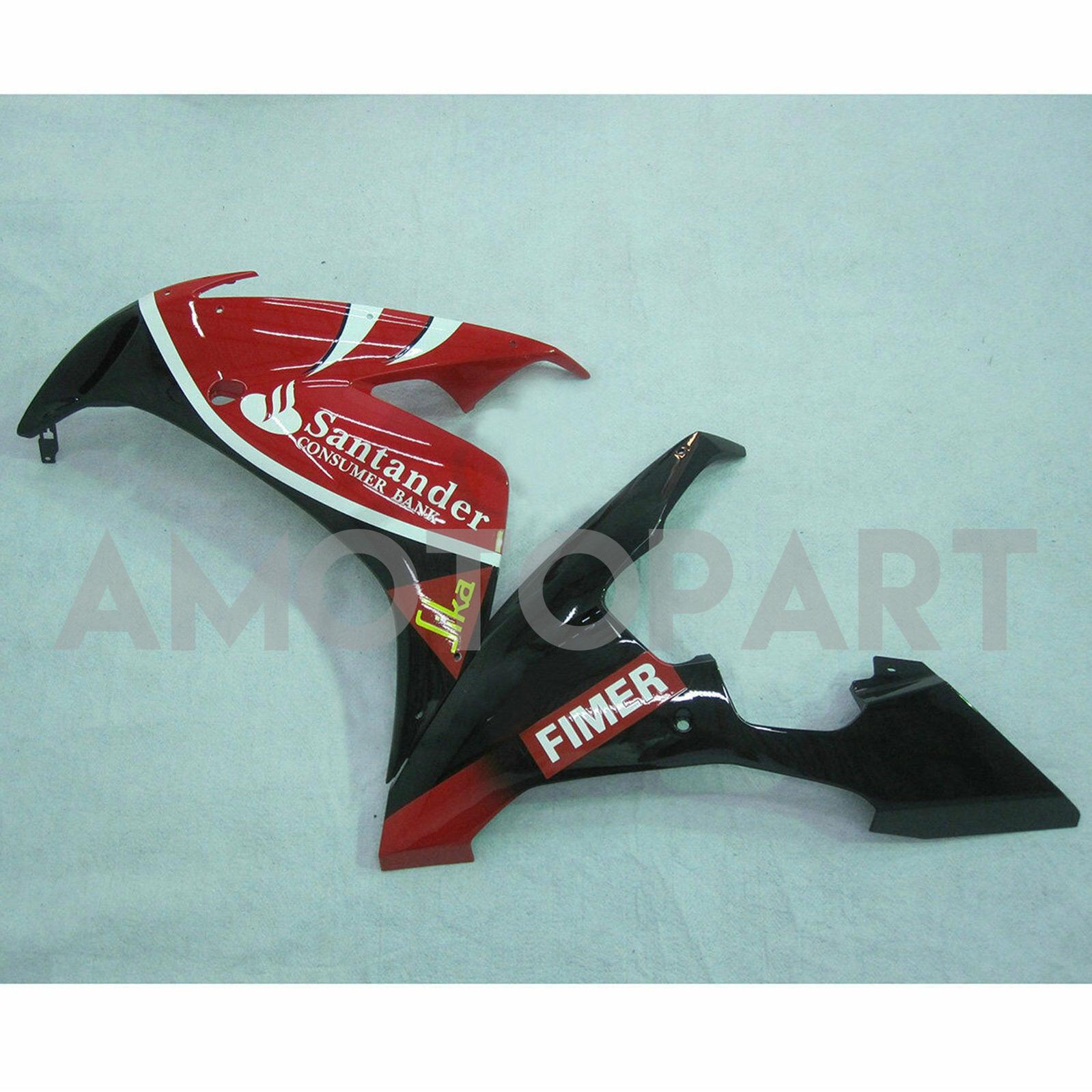 Amotopart 2004-2006 Yamaha YZF-R1 Rote Verkleidung Kit