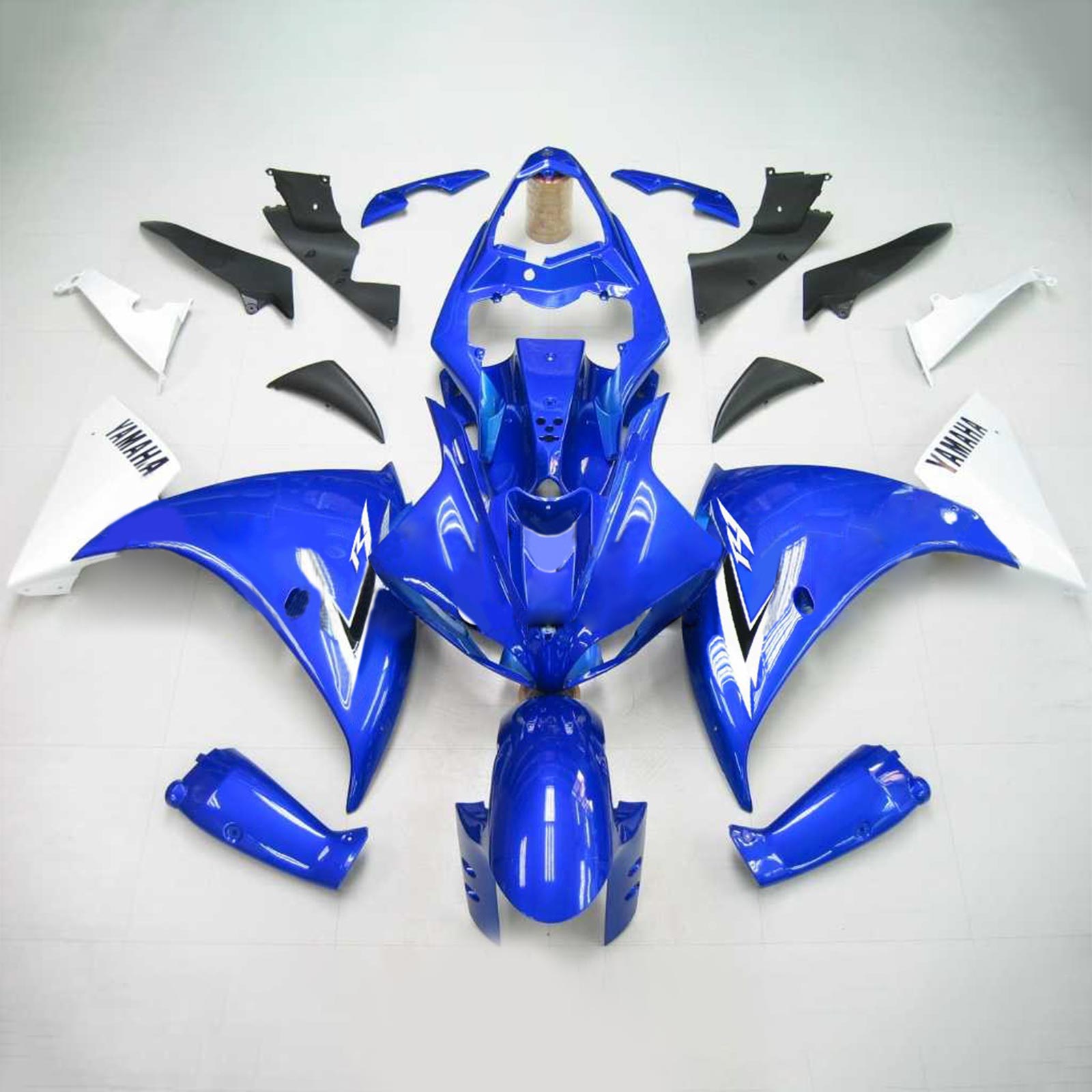 Amotopart Yamaha 2009-2011 YZF 1000 R1 Blue Fairing Kit