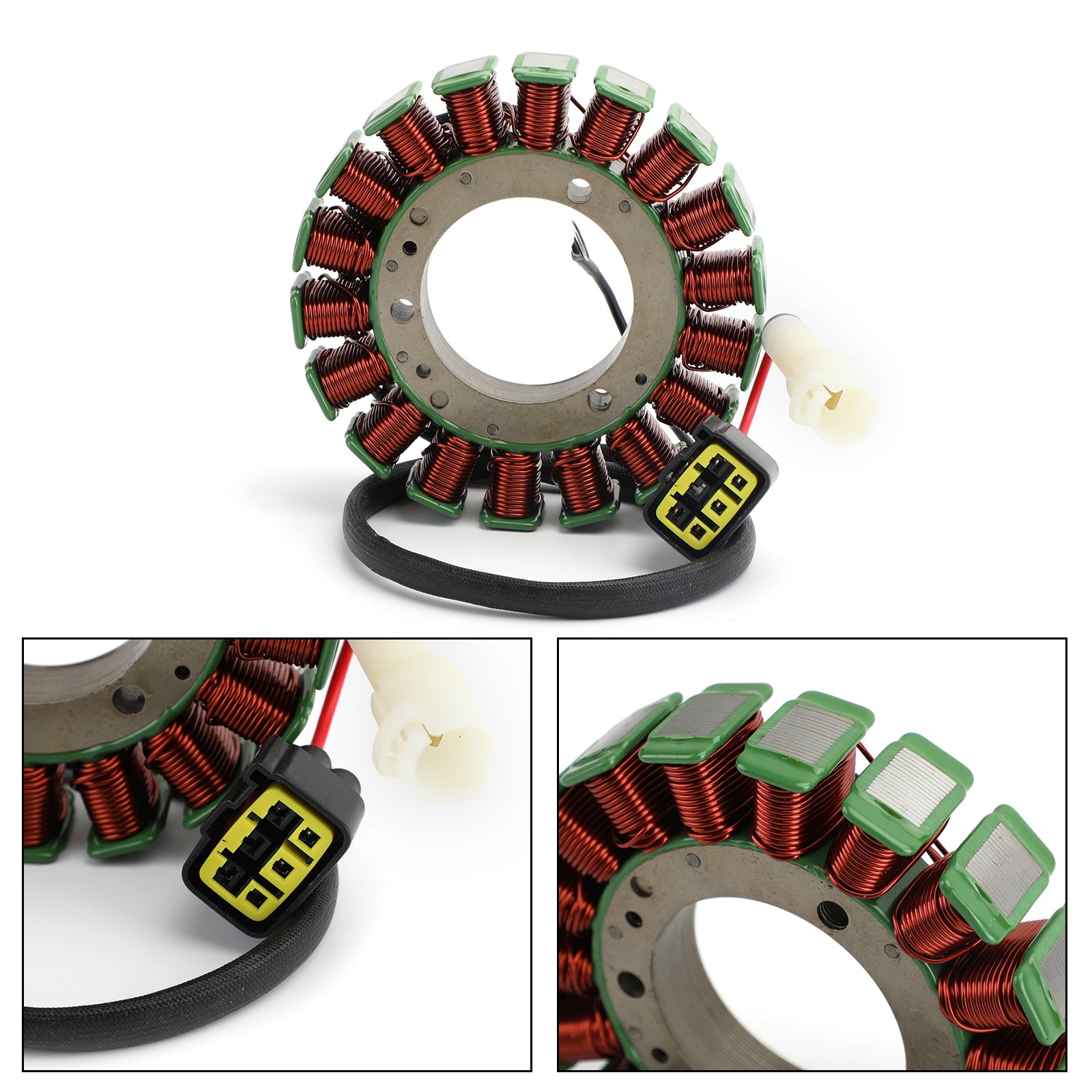 Magneto Generator Engine Stator Coil Fit For Yamaha Outboard 115HP 2000-2013 #68V-81410-00,68V-81460-00