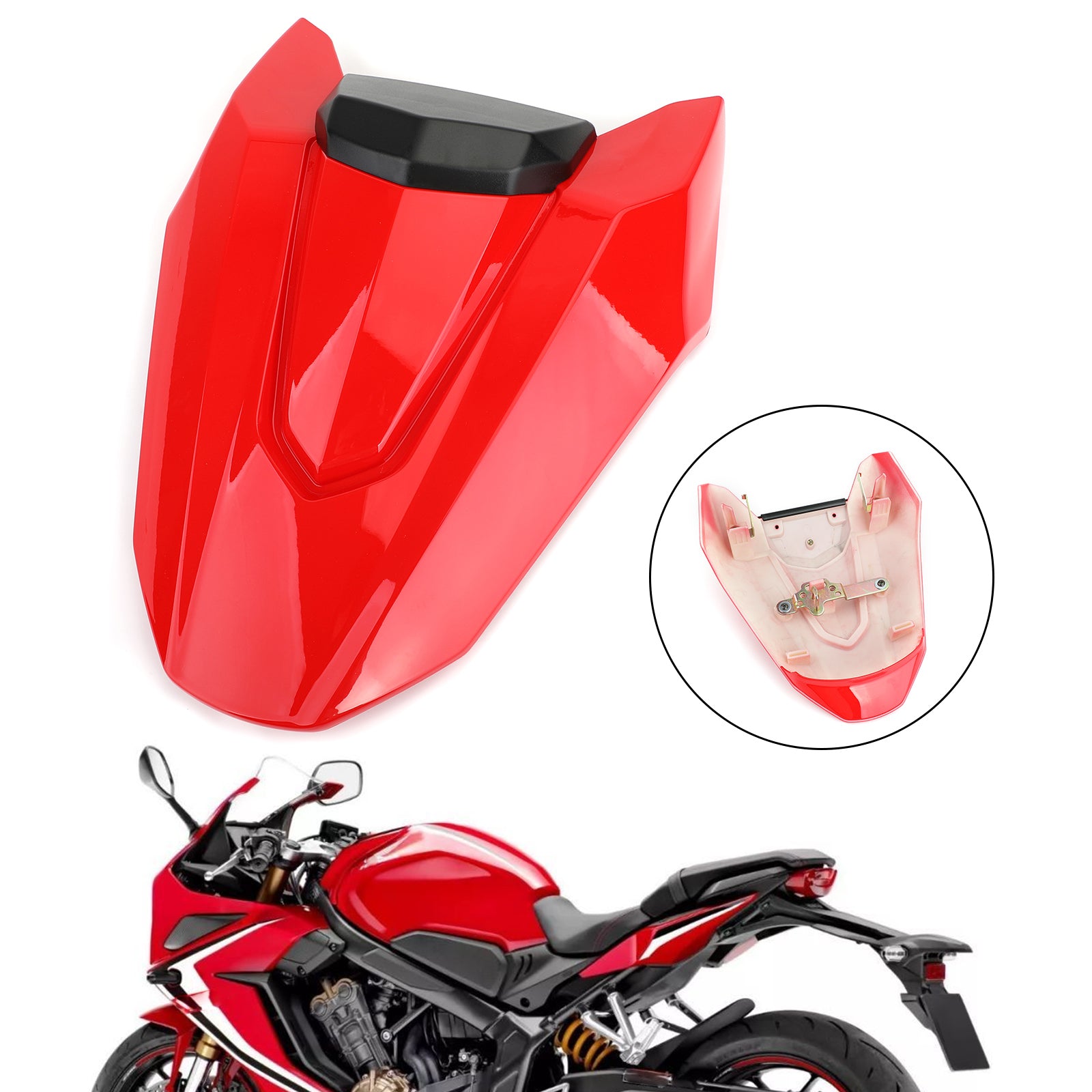 Honda CBR650R 2019-2020 Couverture de passager de siège arrière de moto Carénage de capot