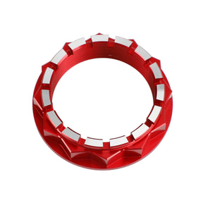 Dado perno ruota posteriore rosso per Ducati Panigale 1199/S/R, 1299/S/R, V2 ,V4/S/R