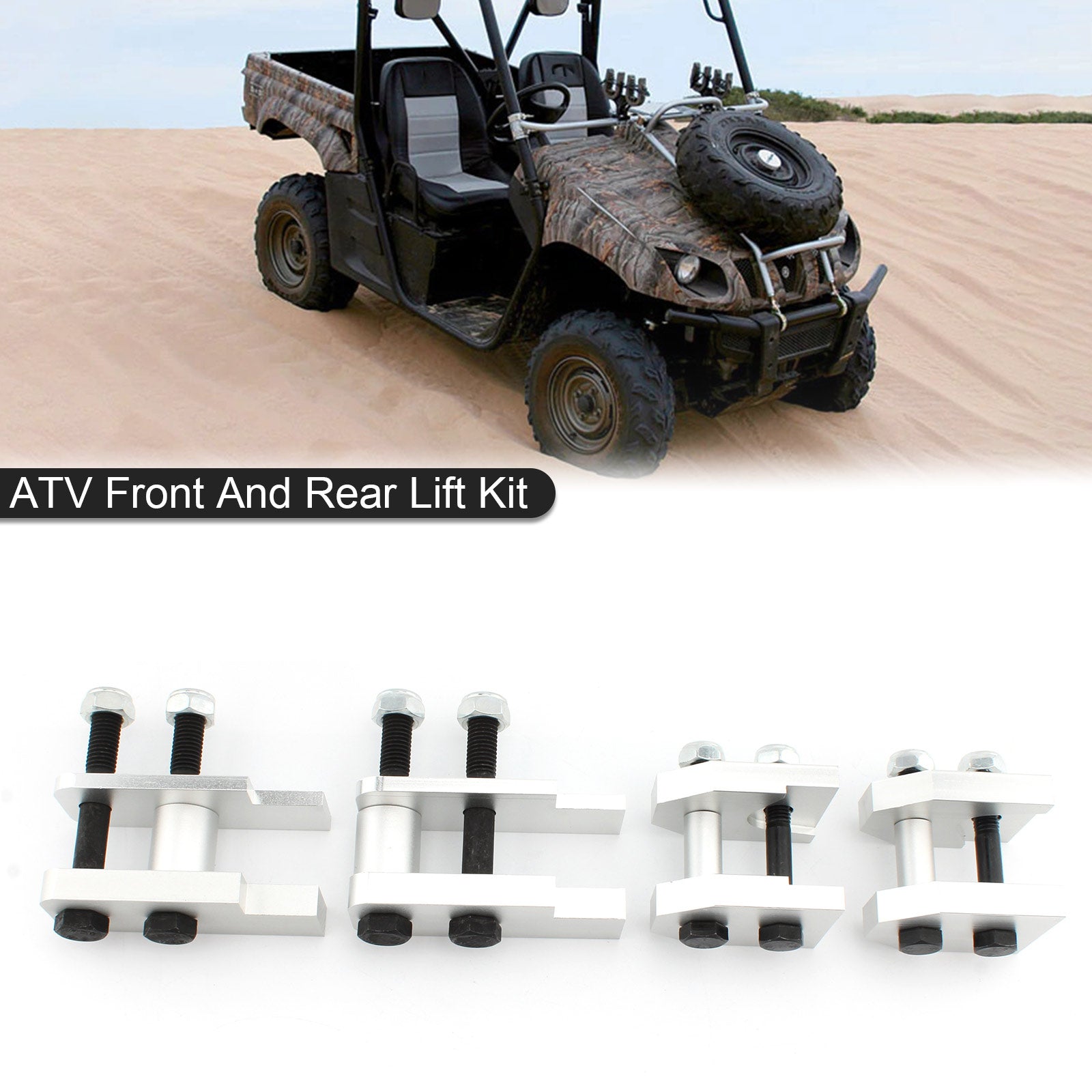 2インチ フルリフトキット ヤマハ Rhino 450 660 700 2004-2015 ATV スポーツ ビレット ジェネリック用