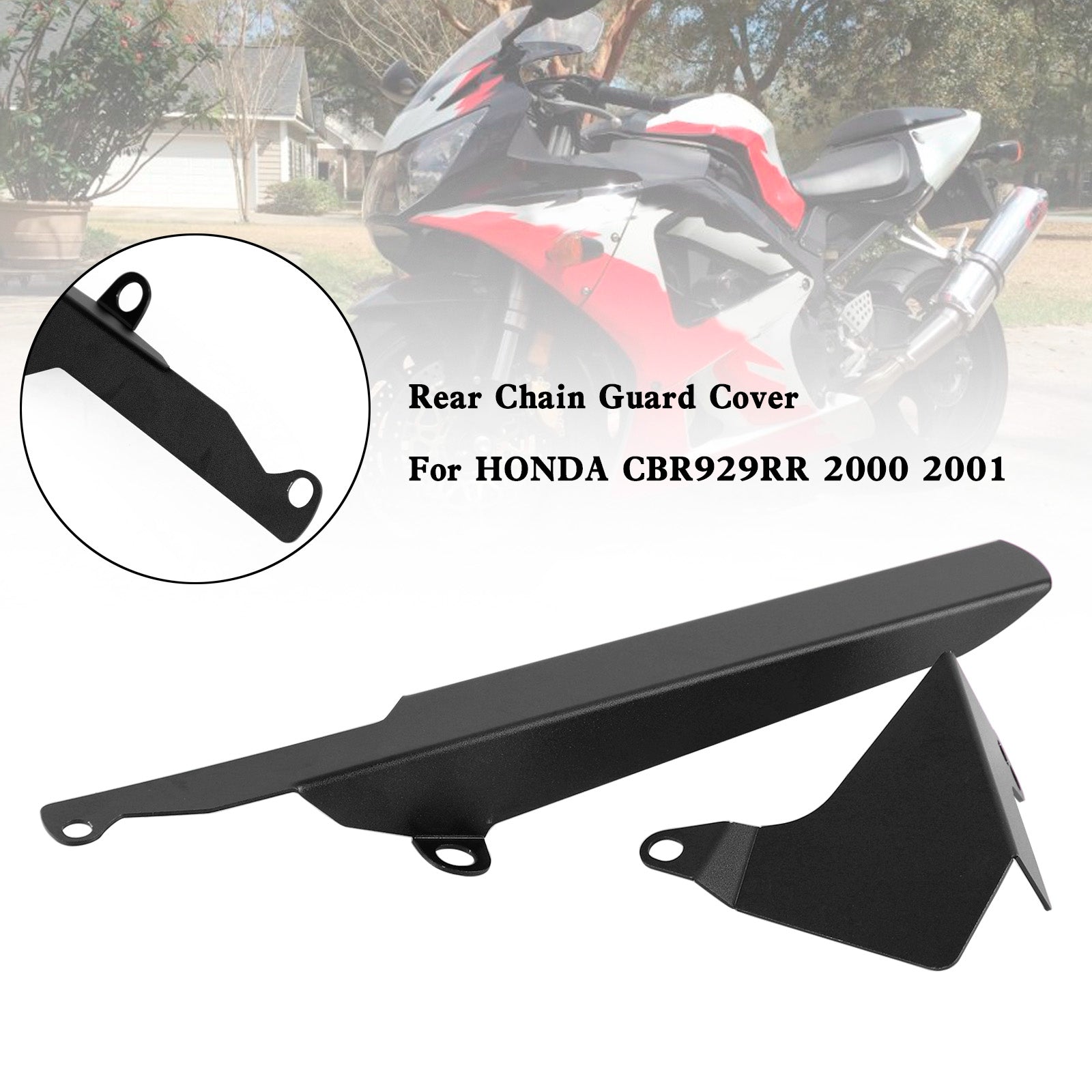 Rear Sprocket Chain Guard Protector Cover For Honda CBR929RR 2000-2001