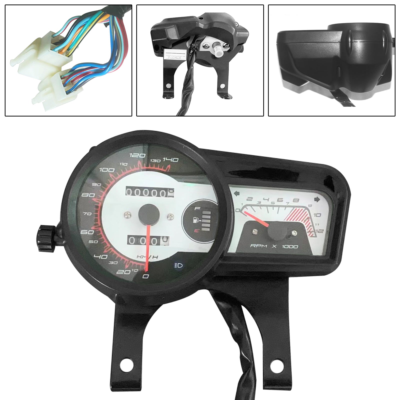 140Km Speedometer Gauge Tachometer Odometer Fits For Toya Kd150-F Kd 150-F 2015 Generic