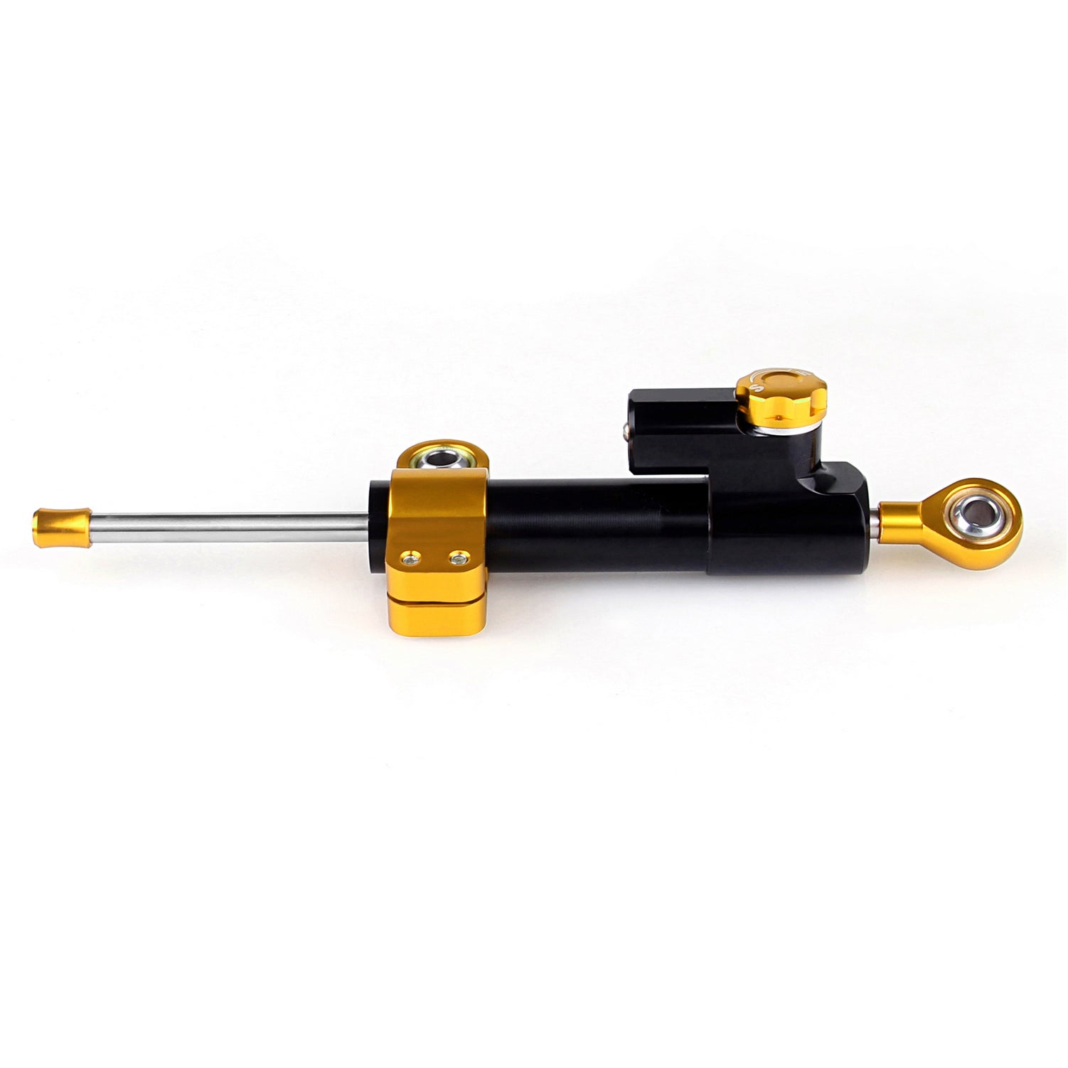 Universal Motorcycle CNC Adjustable Steering Damper Stabilizer Top