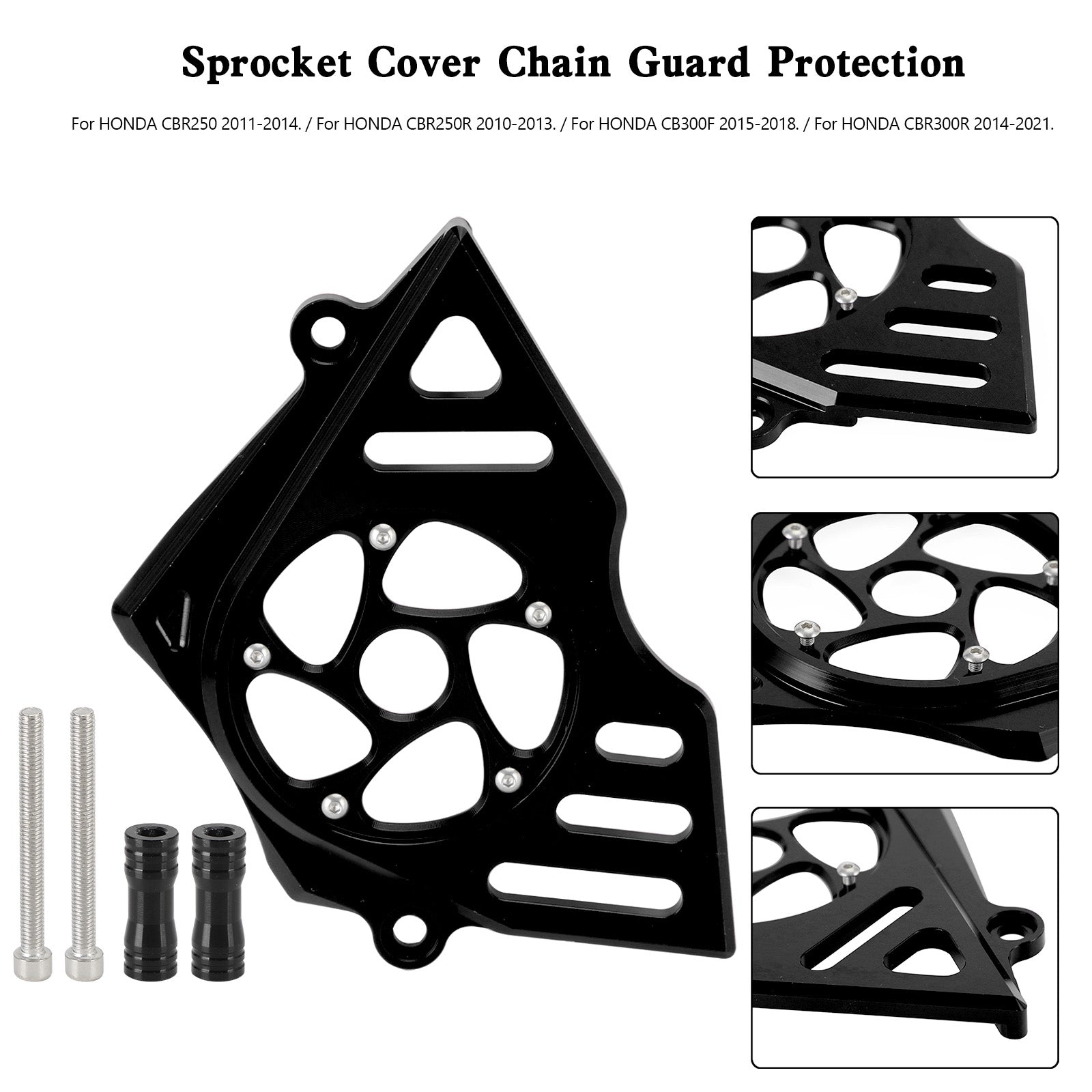 Honda CBR250R CBR300R CB300F Front Sprocket Cover Chain Guard