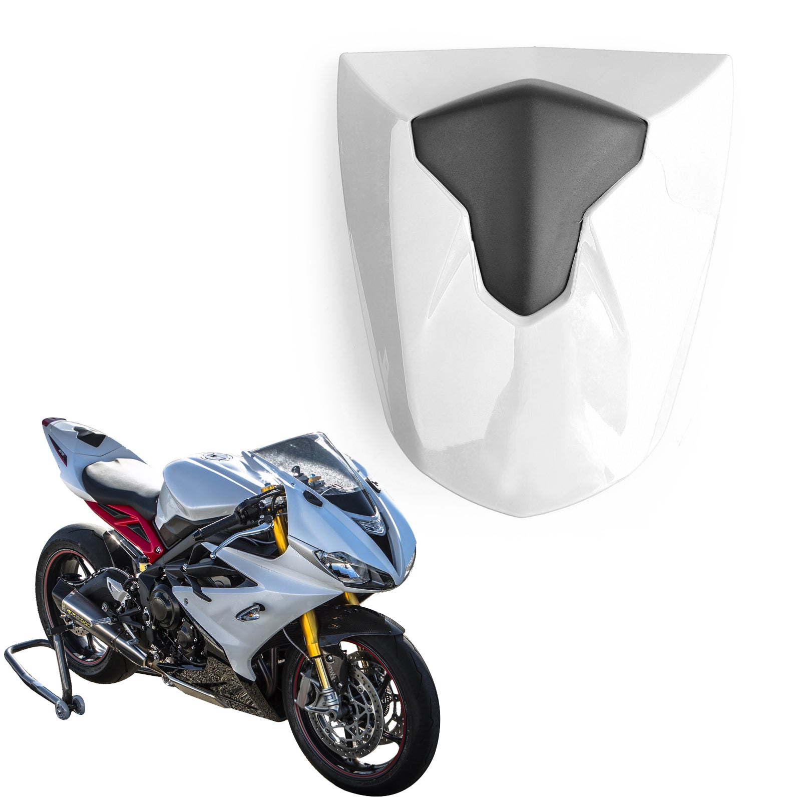 ABS-Rücksitzbezug für Daytona 675 und 675R 2013–2018