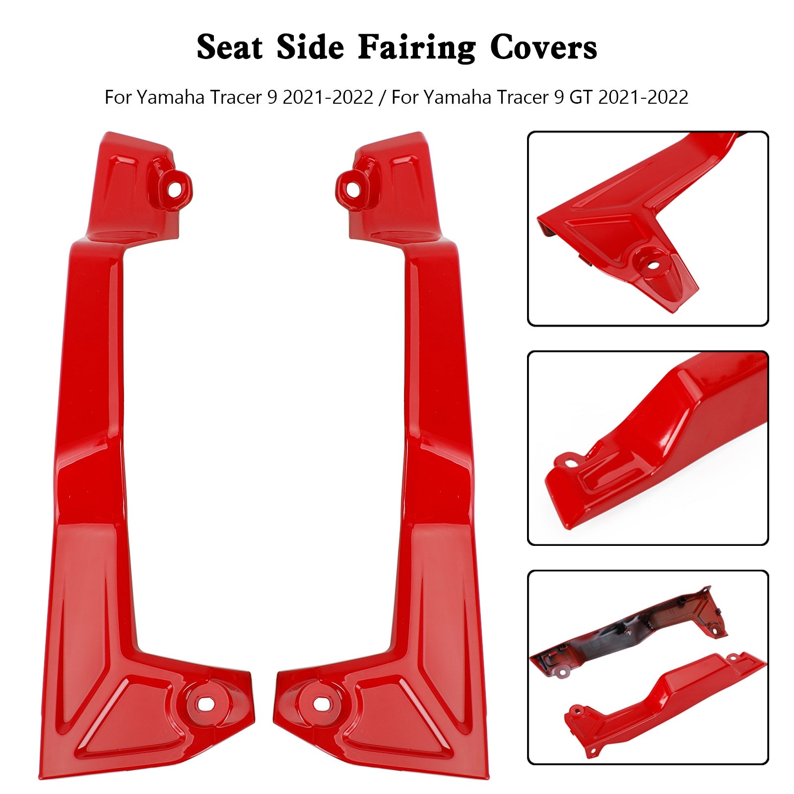 Rear Tail Seat Side Fairing Covers For Yamaha Tracer 9 GT 2021-2022