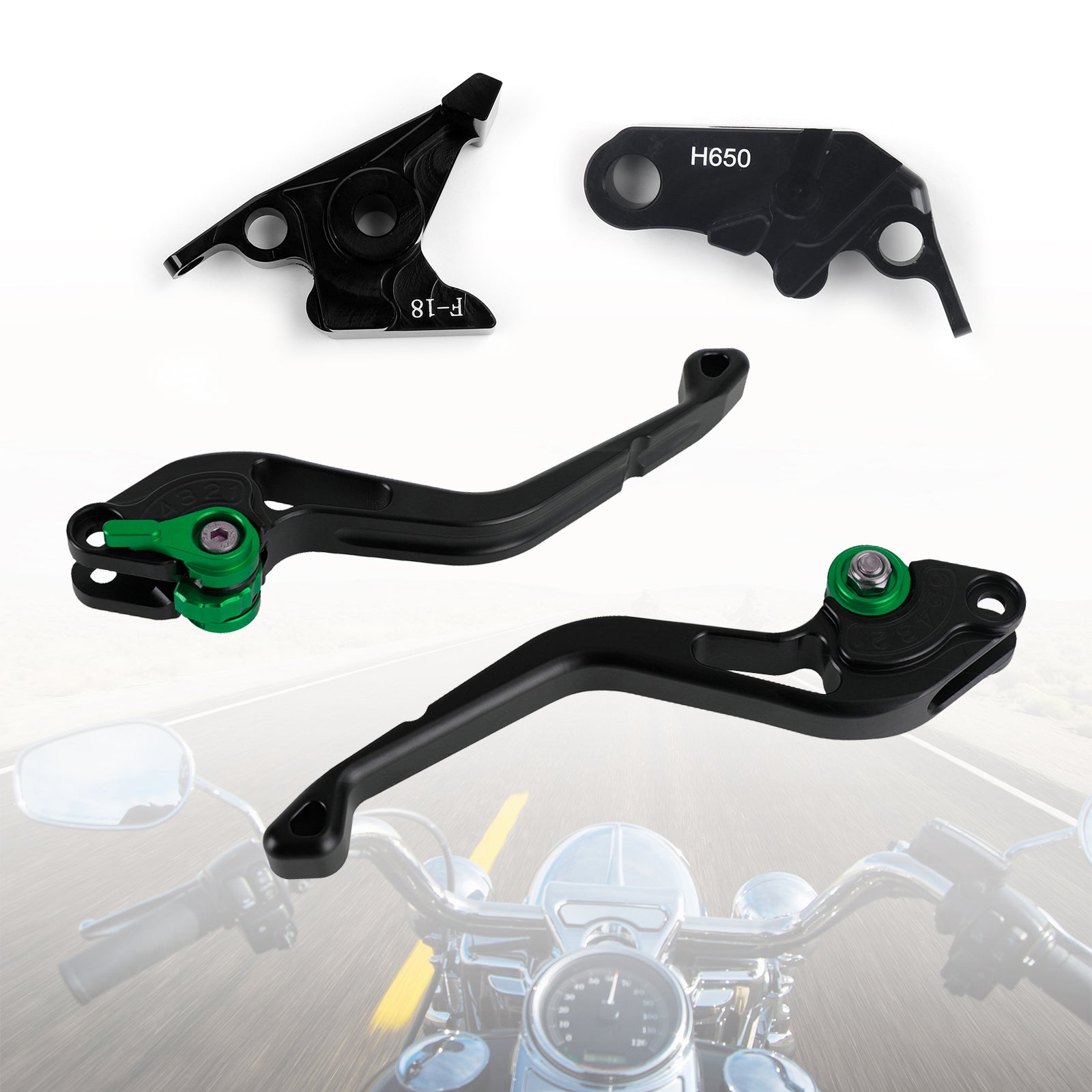 Nueva palanca de freno de embrague corta compatible con Honda CBR650F/CB650F 14-17 NC700X 16-17