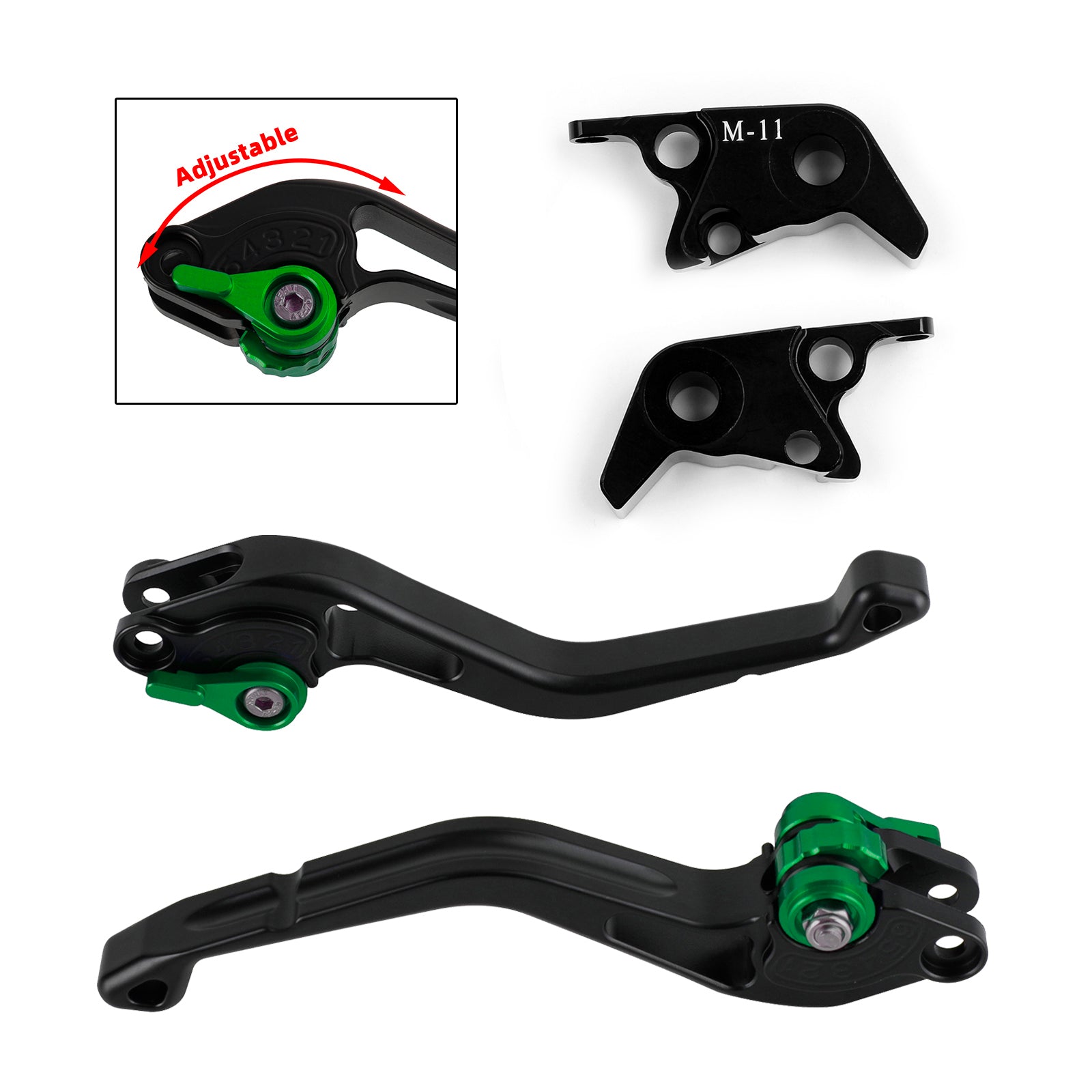 Nouveau levier de frein d'embrayage court adapté pour BMW HP2 SPORT 2008-2011