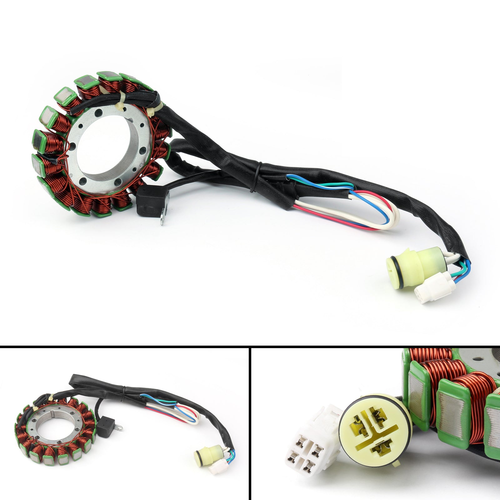 Magneto Generator Stator Coil For Yamaha Wolverine 350 450 Sport Kodiak 400 450 via fedex