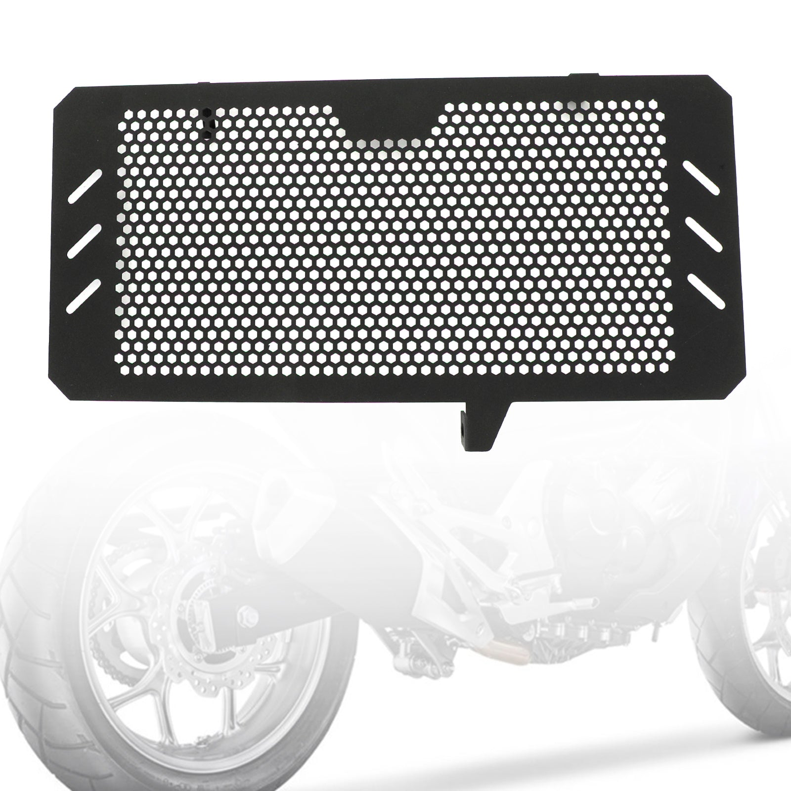 Couvercle de protection de radiateur noir, protecteur de radiateur pour Honda Nc 750 750S 750X 14-16