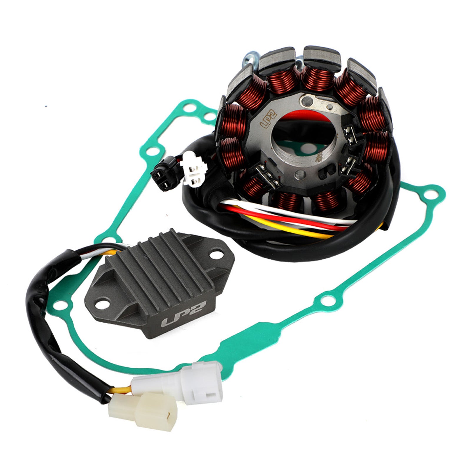 2007–2011 Yamaha WR450F WR 450 F Magneto-Stator + Spannungsgleichrichter + Dichtung