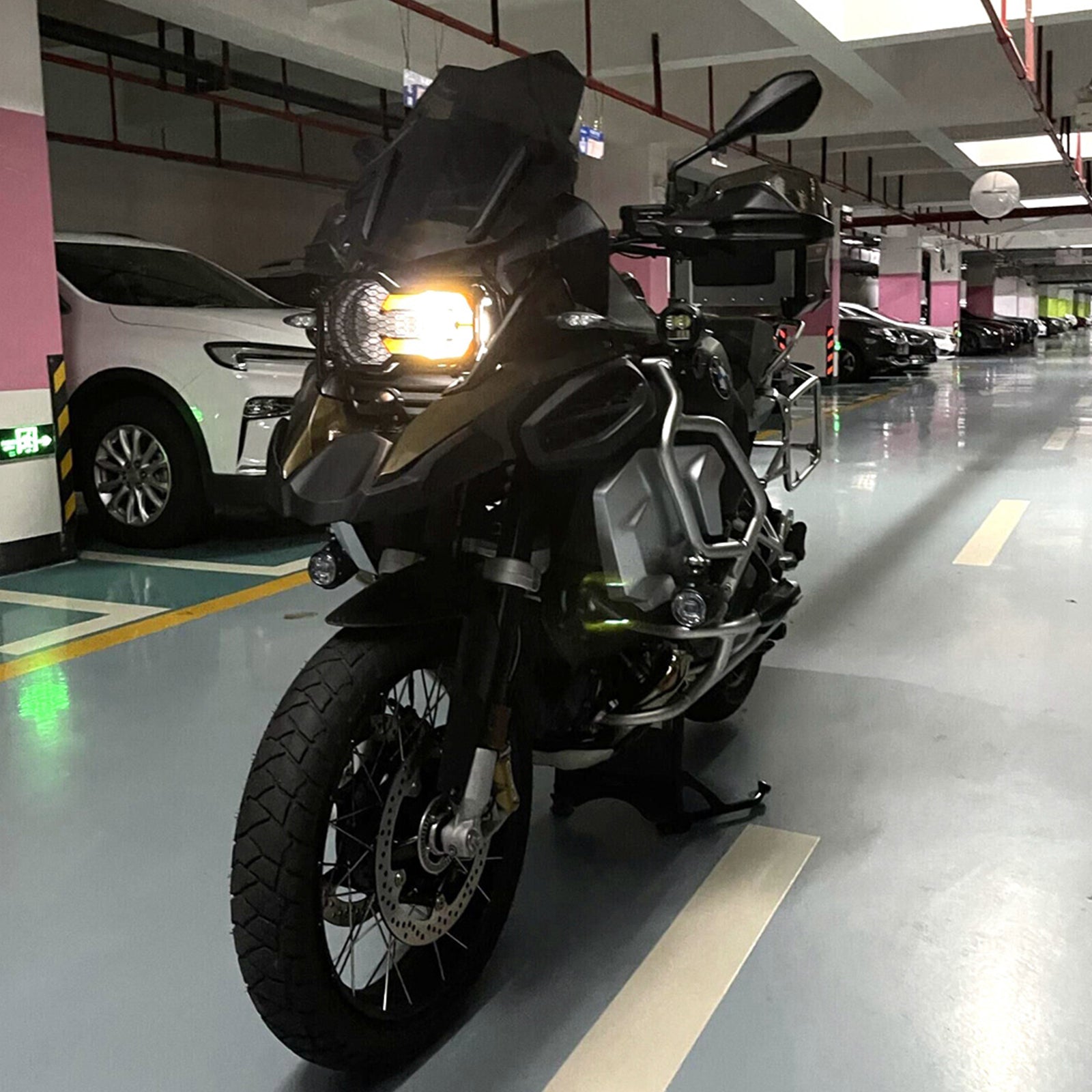 Pare-brise pare-brise adapté pour BMW R1200GS Adv LC 2014-18 R1250GS Adventure 2019 générique