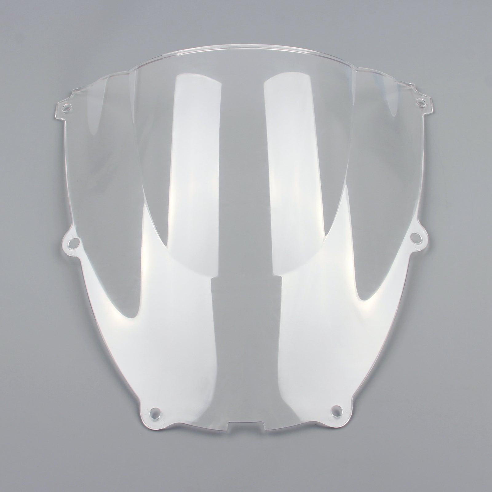 Windschutzscheibe Windschutzscheibe Double Bubble für Yamaha YZF600R YZF 600R 1999–2007, transparent, generisch