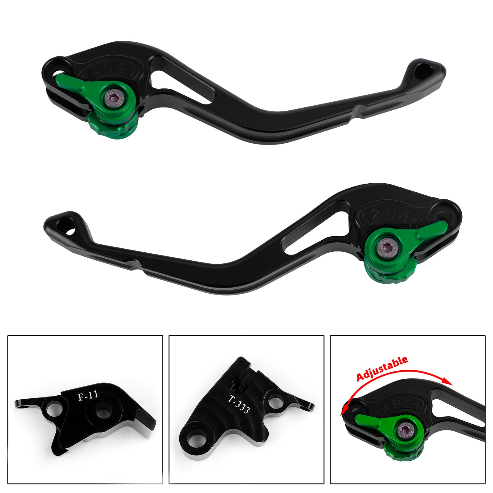 NUEVA palanca de freno de embrague corta adecuada para DAYTONA 675 R SPEED TRIPLE 1050