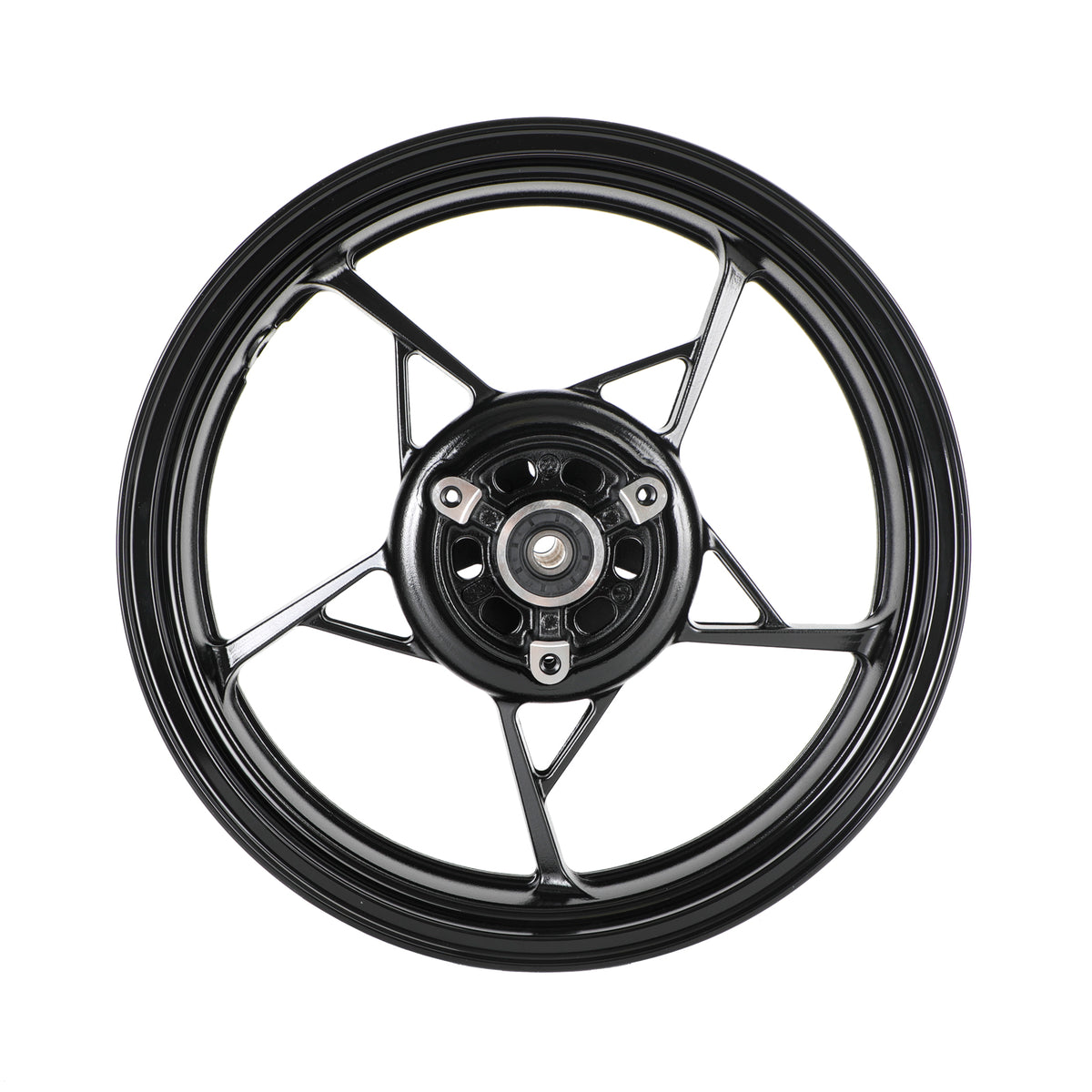 18-23 Kawasaki EX 400 G Ninja 400 / ABS / Z 400 Glossy Black Rear Wheel Rim