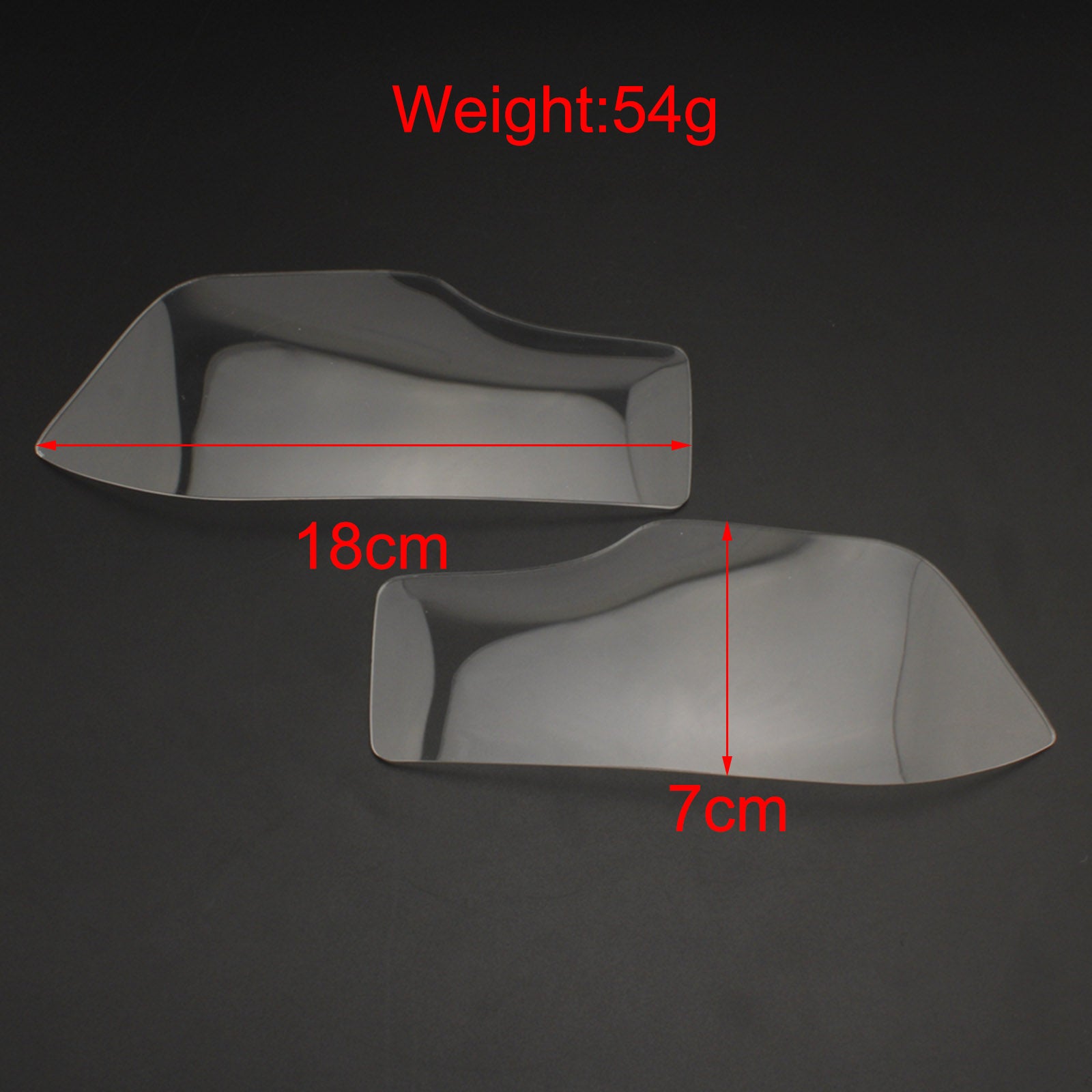 Protezione lente lampada anteriore lente faro adatta per Honda Adv 150 2019-2020 fumo generico