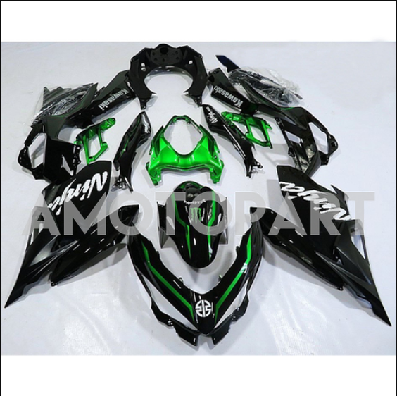 Amotopart 2018-2024 Kawasaki EX400/Ninja400 Fairing Kit Collection One