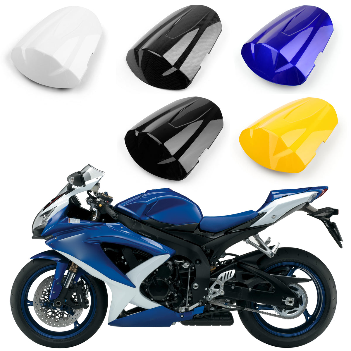 08-09 Suzuki GSXR600 GSXR750 Coprisedile posteriore