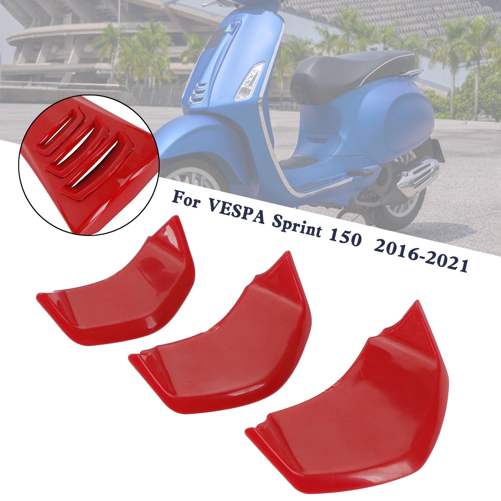 フロント装飾ホーンカバー VESPA Sprint Primavera 125/150 2014-2021用