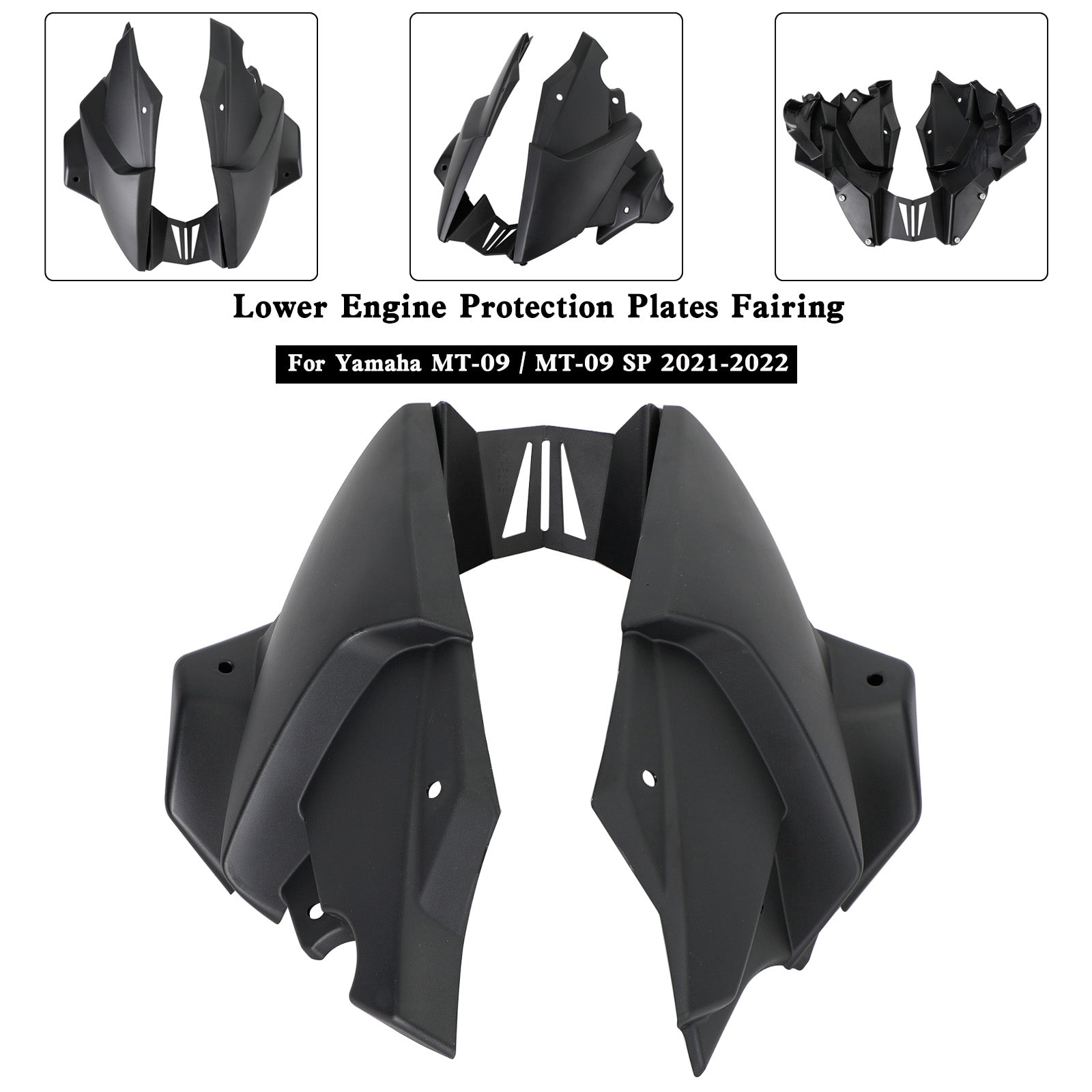 Ermax Belly Pan Untere Motorseitenverkleidung für Yamaha MT-09 / SP 2021-2022