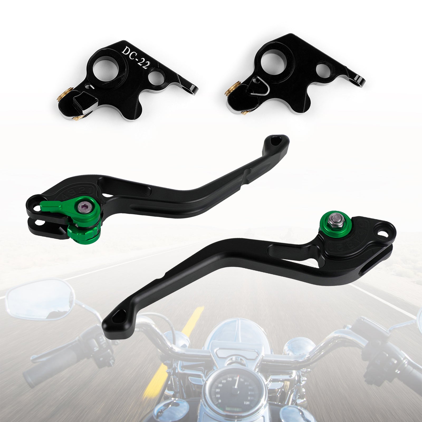 Nueva palanca de freno de embrague corta compatible con Ducati 748 916 MONSTER M400 M600 M750