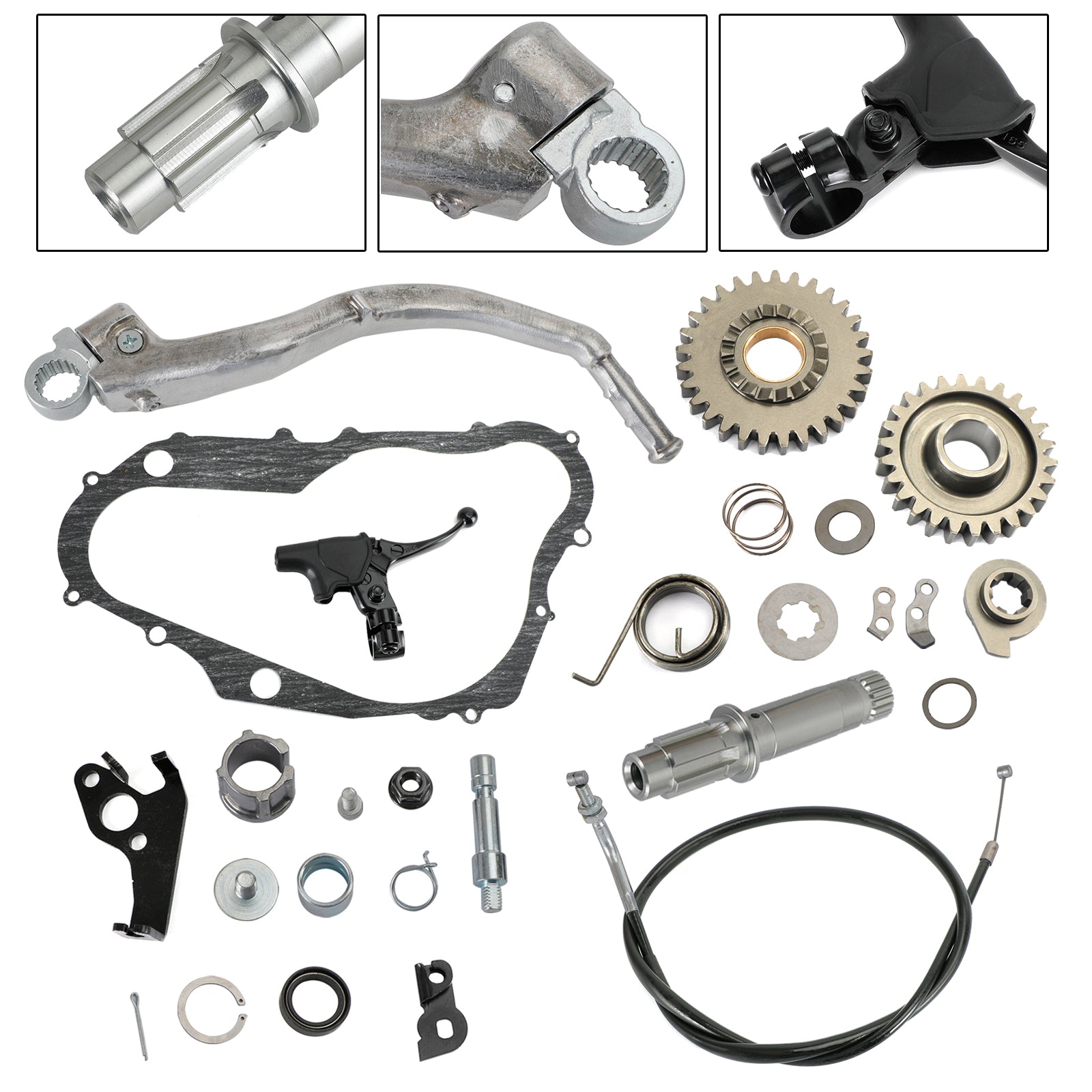 06-16 Suzuki DRZ400E Komplettes Kickstarter-Kit 26300-29815