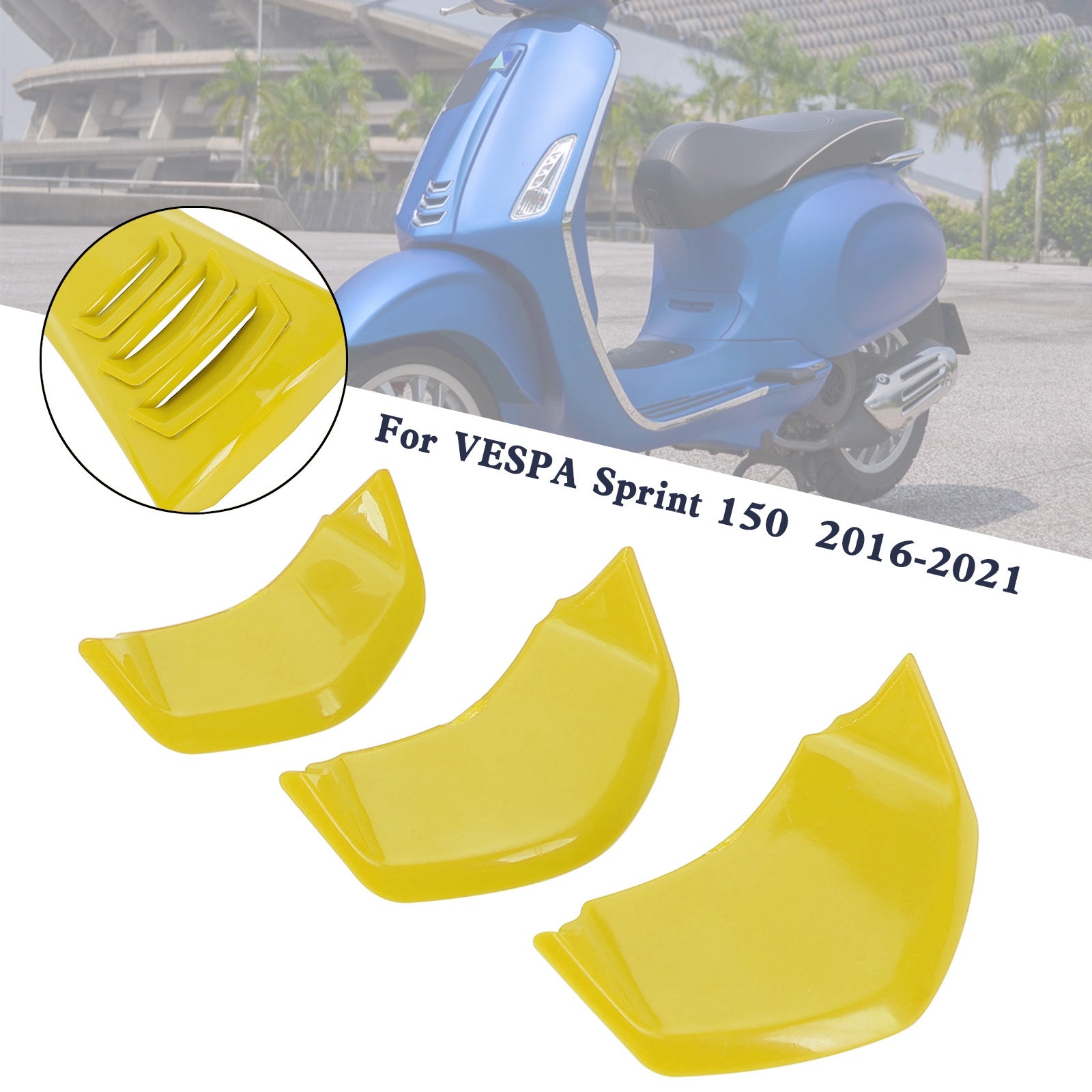 フロント装飾ホーンカバー VESPA Sprint Primavera 125/150 2014-2021用