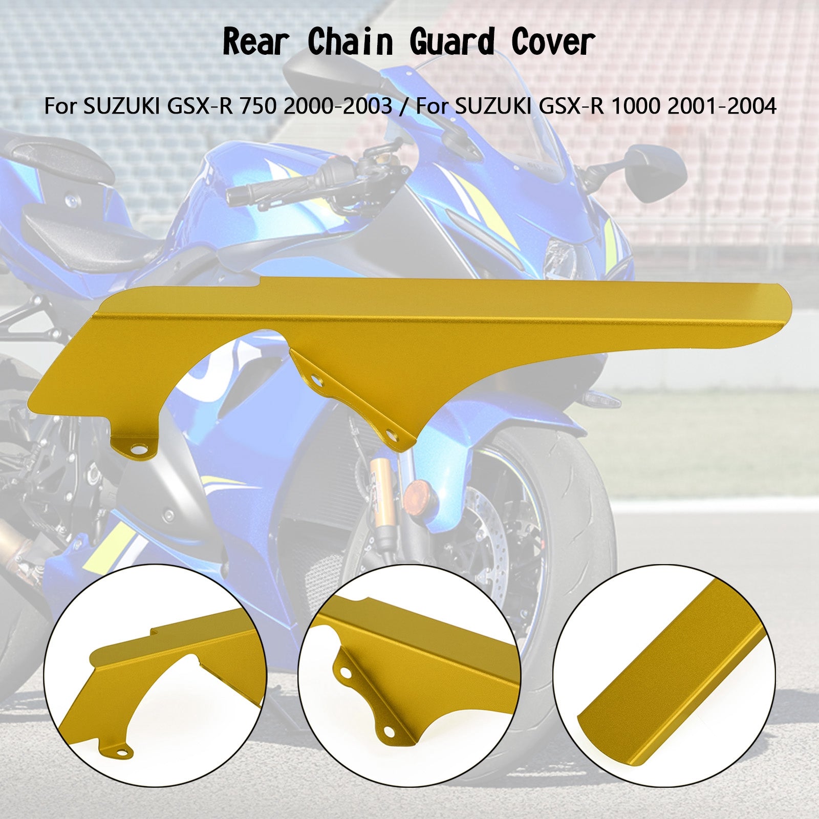 Suzuki 00-03 GSXR 750 & 01-04 GSXR 1000 Sprocket Chain Guard Cover