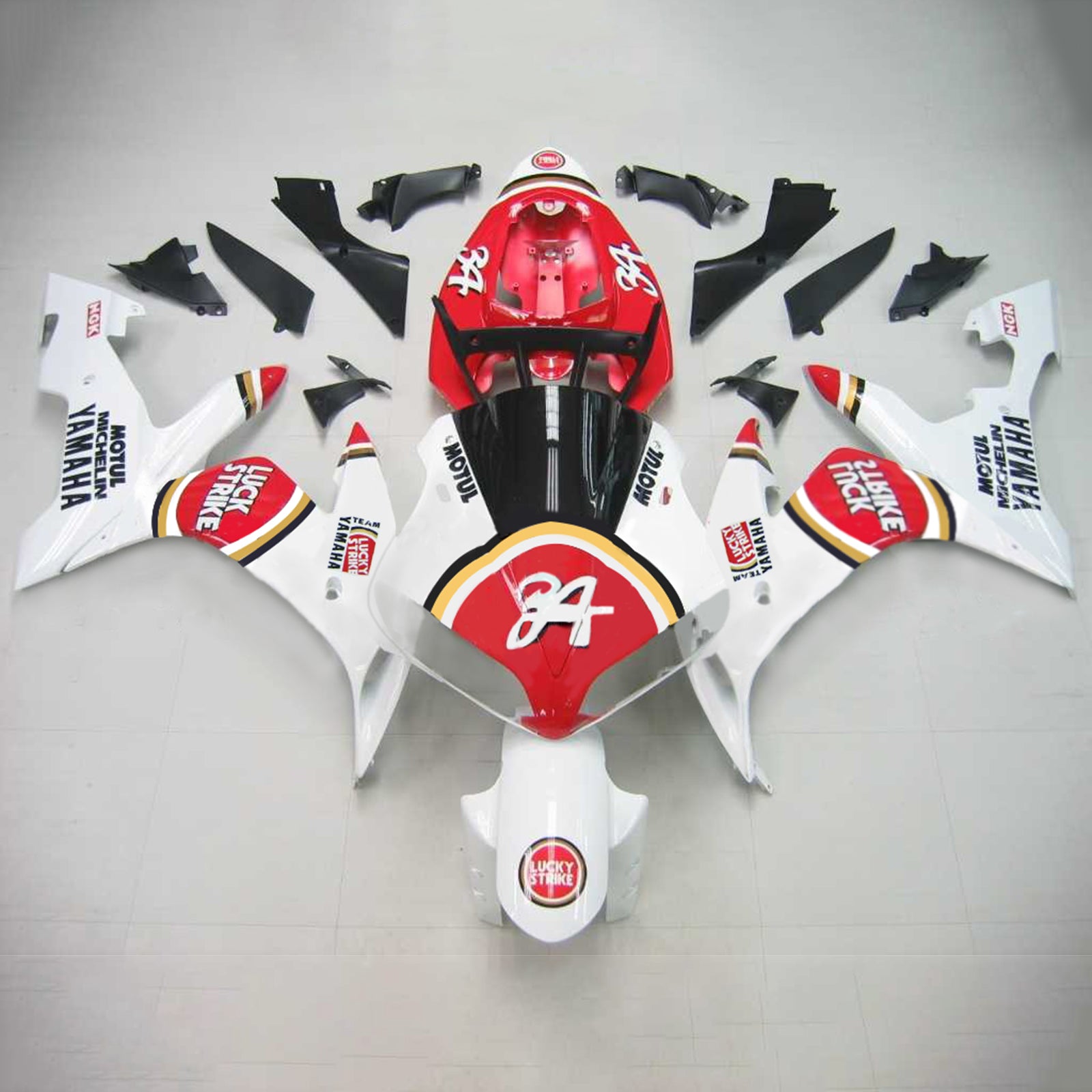 Injection Fairing Kit Bodywork Plastic ABS fit For Yamaha YZF 1000 R1 2004-2006