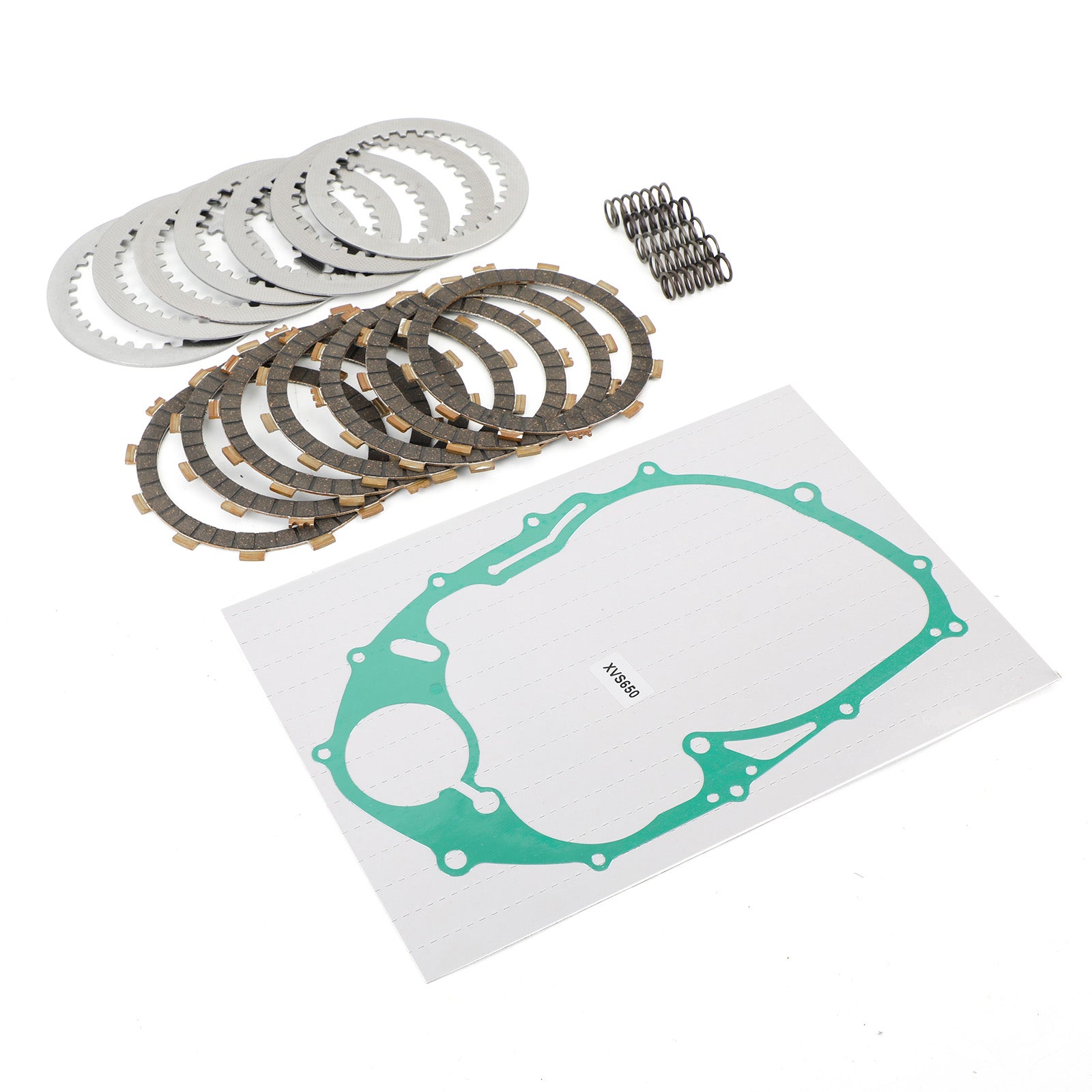 Kit de disque d'embrayage et de joint 3B6-W001G-00-00 pour Yamaha V Star 650 1998-2011 générique