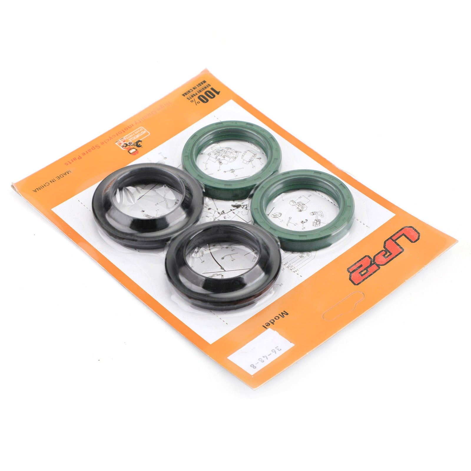 83-89 Kawasaki GT550G Fork Oil Seal Wiper Set