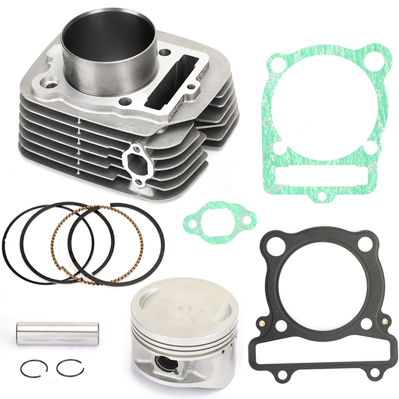 Yamaha Cylinder Piston Gasket Top End Kit Set Fit For Yamaha Raptor 350 (YFM350R) 04-13 Bruin 350 4x4 (YFM350FA) 04-06 Generic