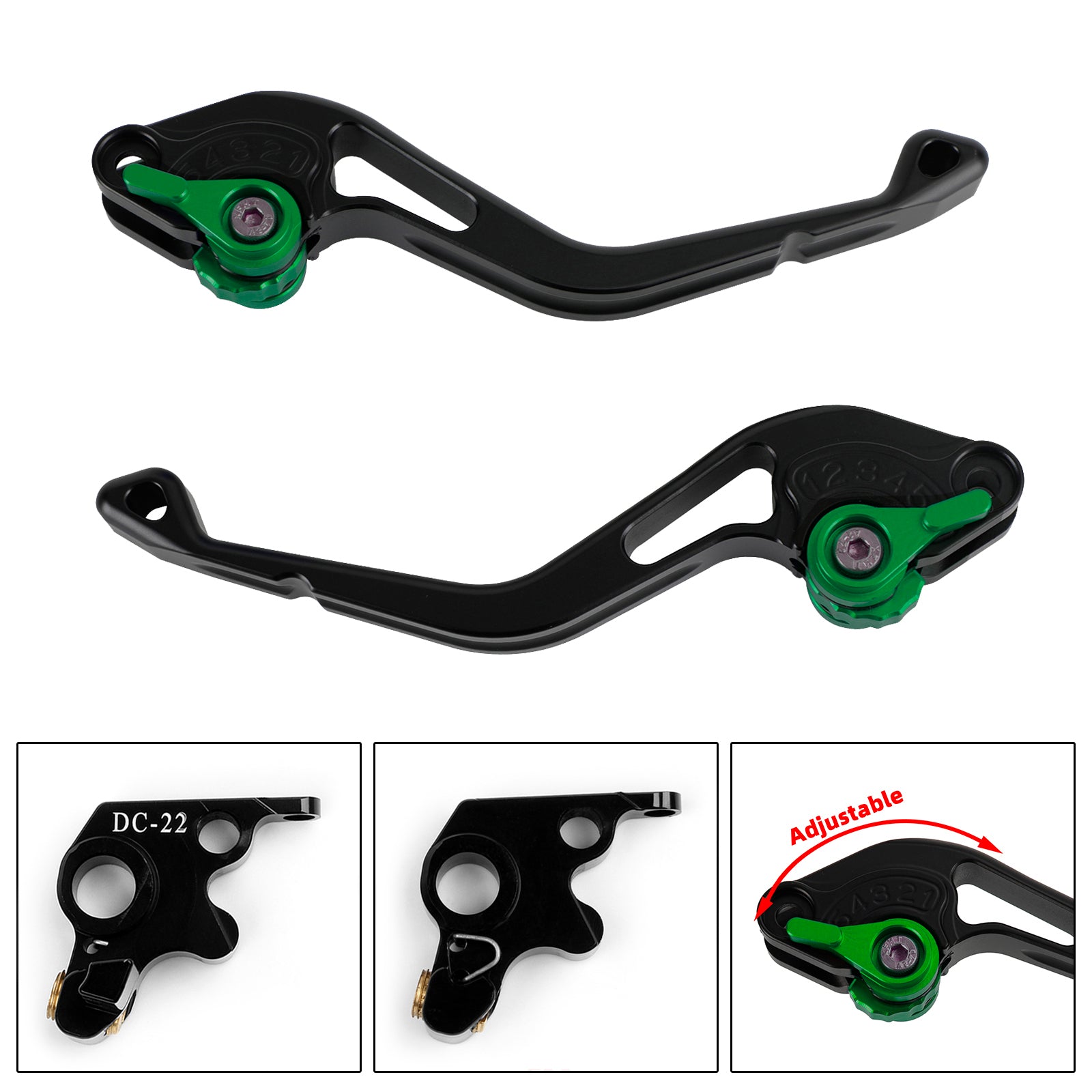 Nouveau levier de frein d'embrayage court adapté pour Ducati 748 916 MONSTER M400 M600 M750