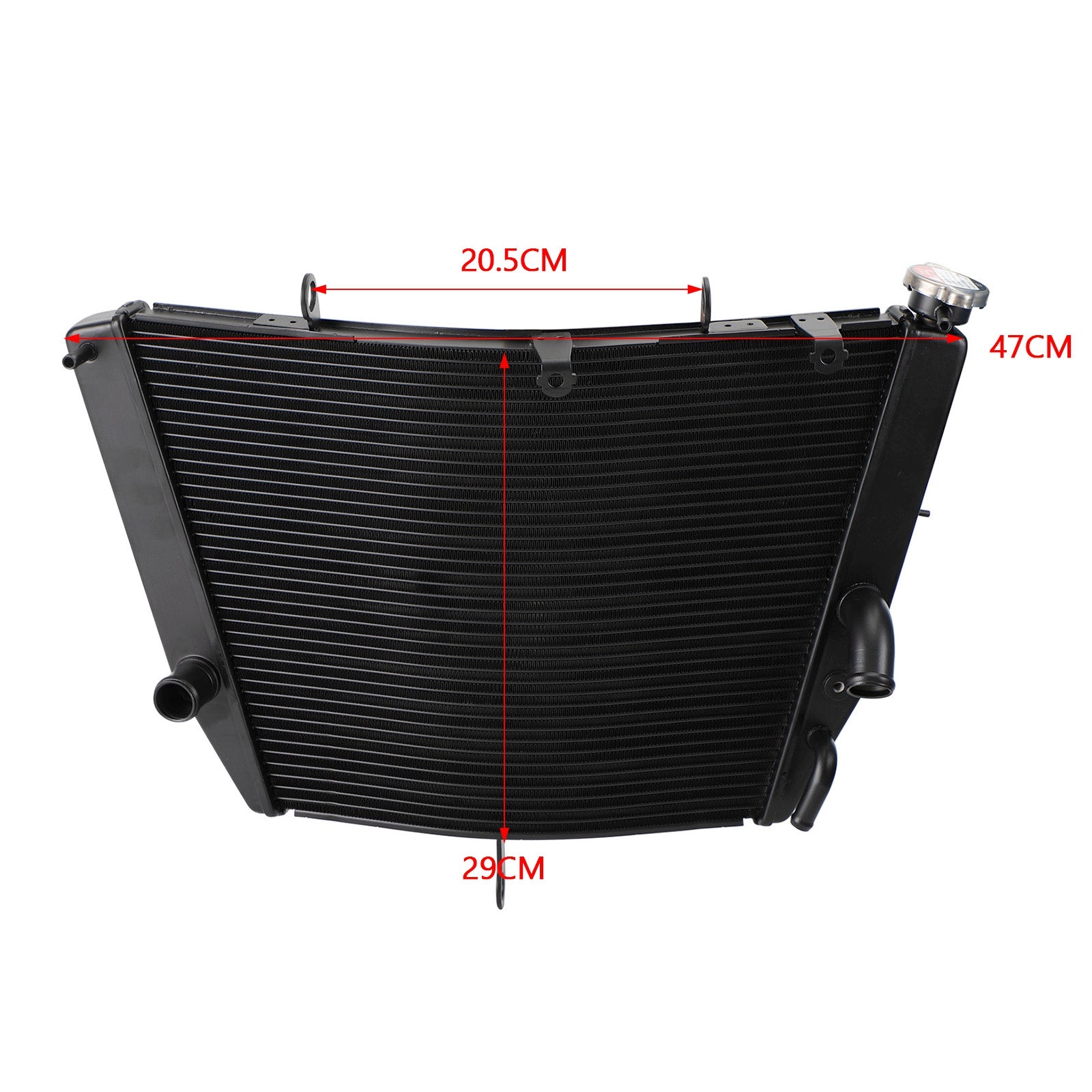 Radiateur de refroidissement pour Suzuki GSXR 600 750 GSX-R600 GSX-R750 2006-2014