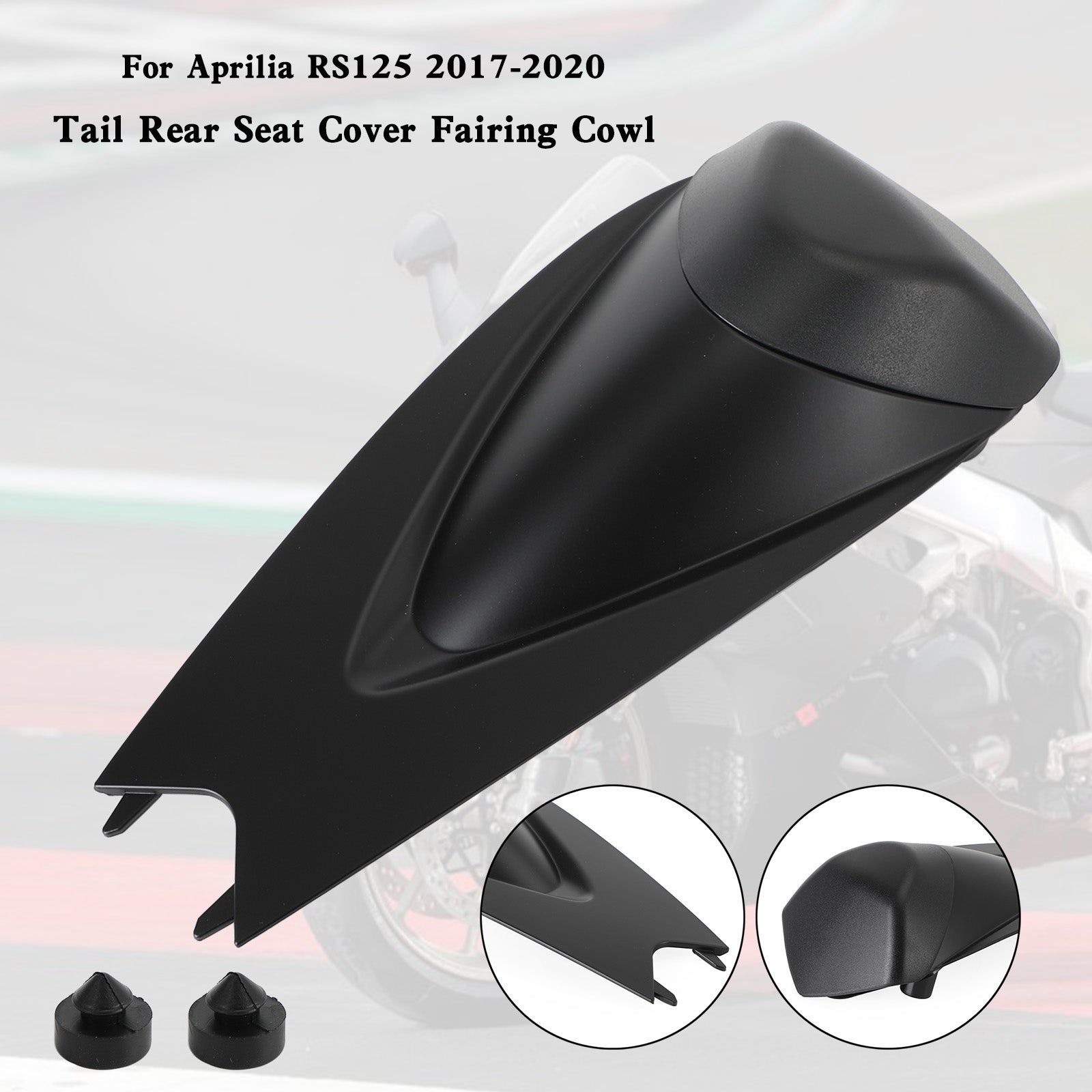 Rücksitzbezug-Verkleidungsverkleidung für Aprilia RS125 RS4 RSV4 1000 2009-2022