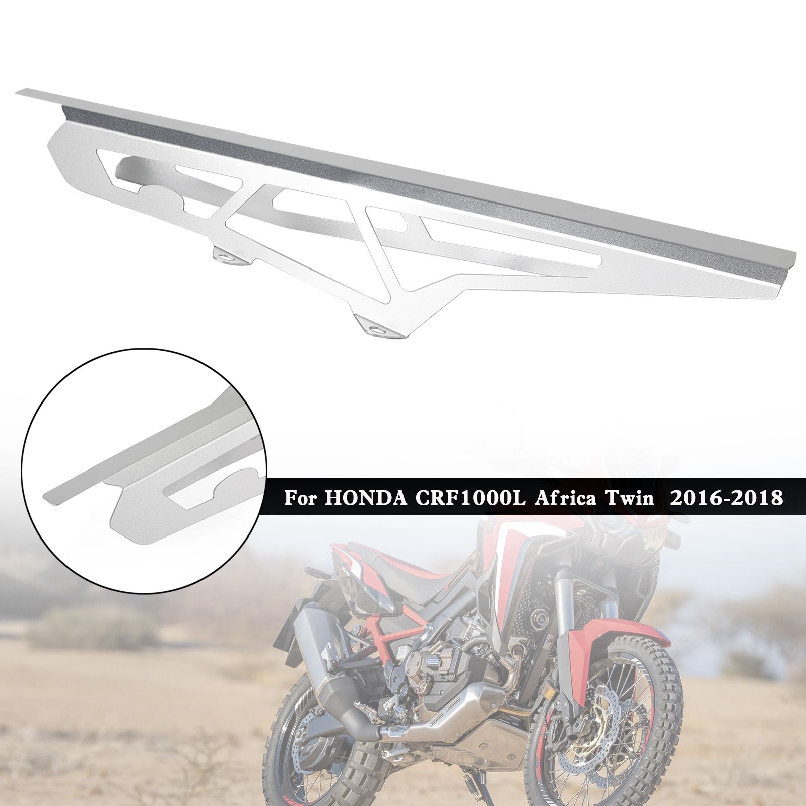 Sprocket Chain Guard Cover For HONDA CRF1000L Africa Twin 2016-2018 Generic