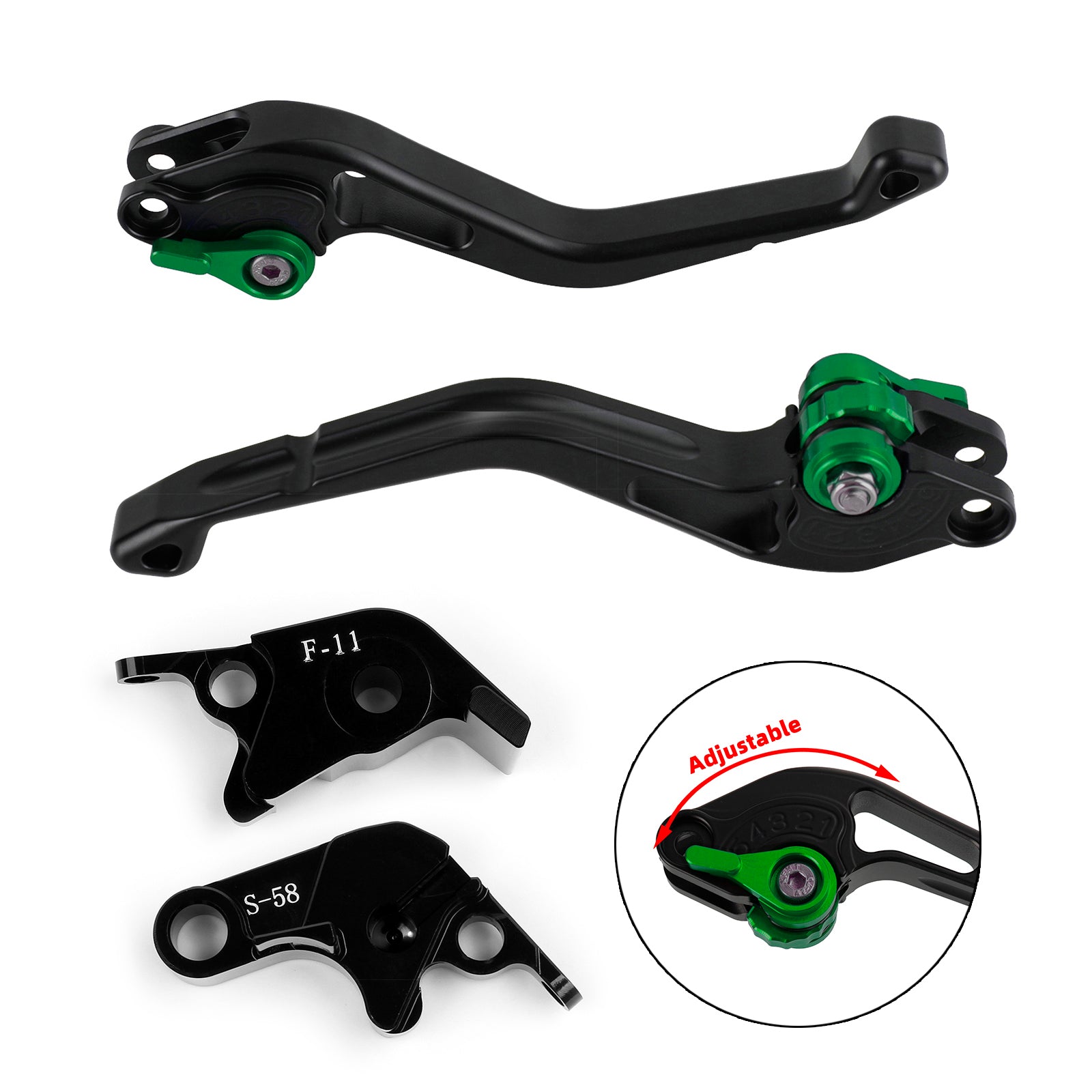 Nouveau levier de frein d'embrayage court adapté pour Aprilia RSV4/RSV4 FACTORY 2009-2015