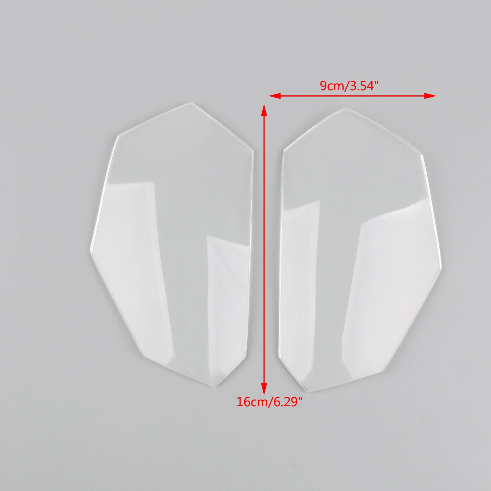 Front Headlight Lens Covers Guard For Honda CRF1000L Africa Twin 2016-2017 Clear Generic