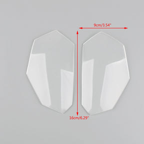 Frontscheinwerfer-Objektivabdeckungen für Honda CRF1000L Africa Twin 2016–2017, transparent, generisch