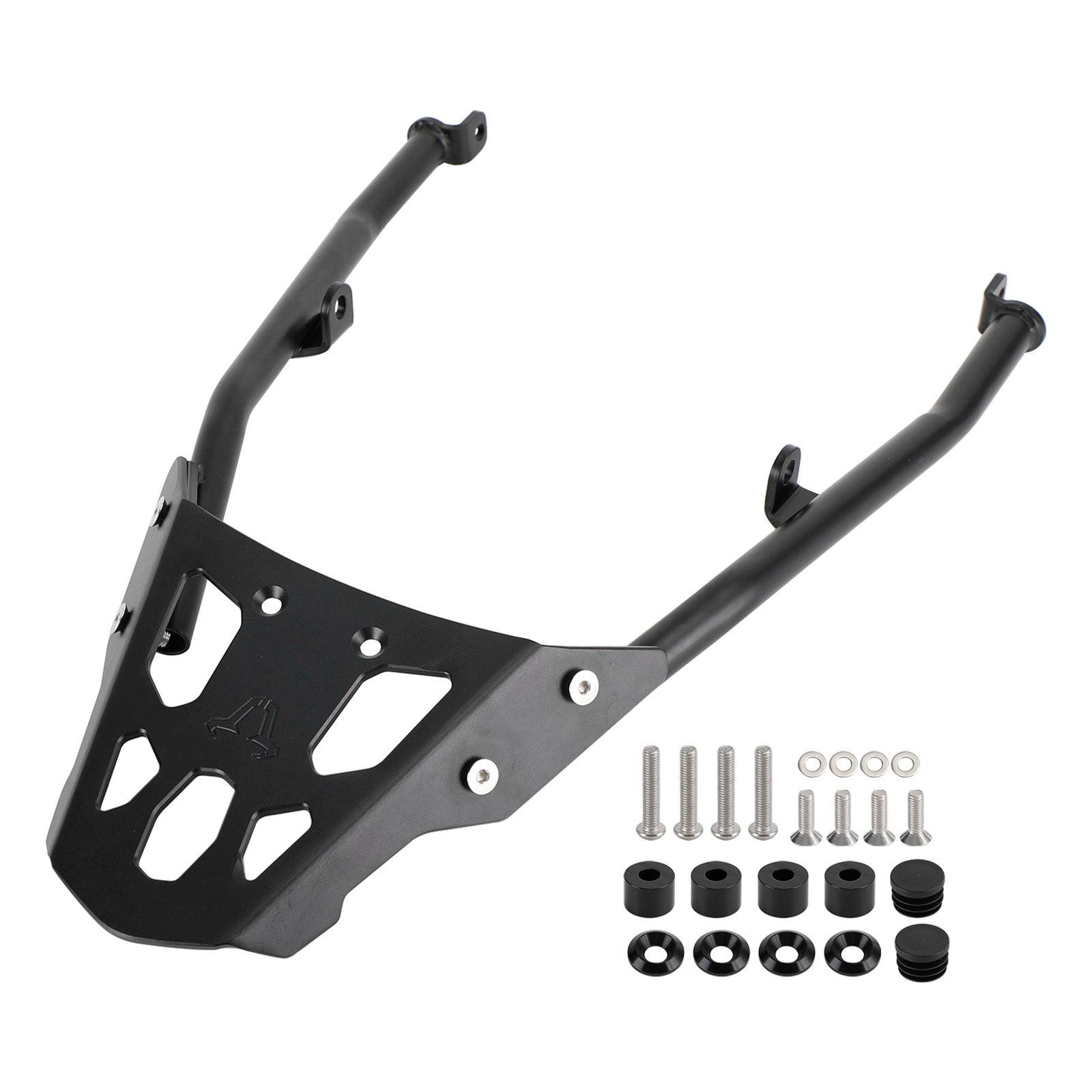 Estante de soporte de equipaje trasero negro para Yamaha MT09 MT 09 MT-09 SP 2021-2022