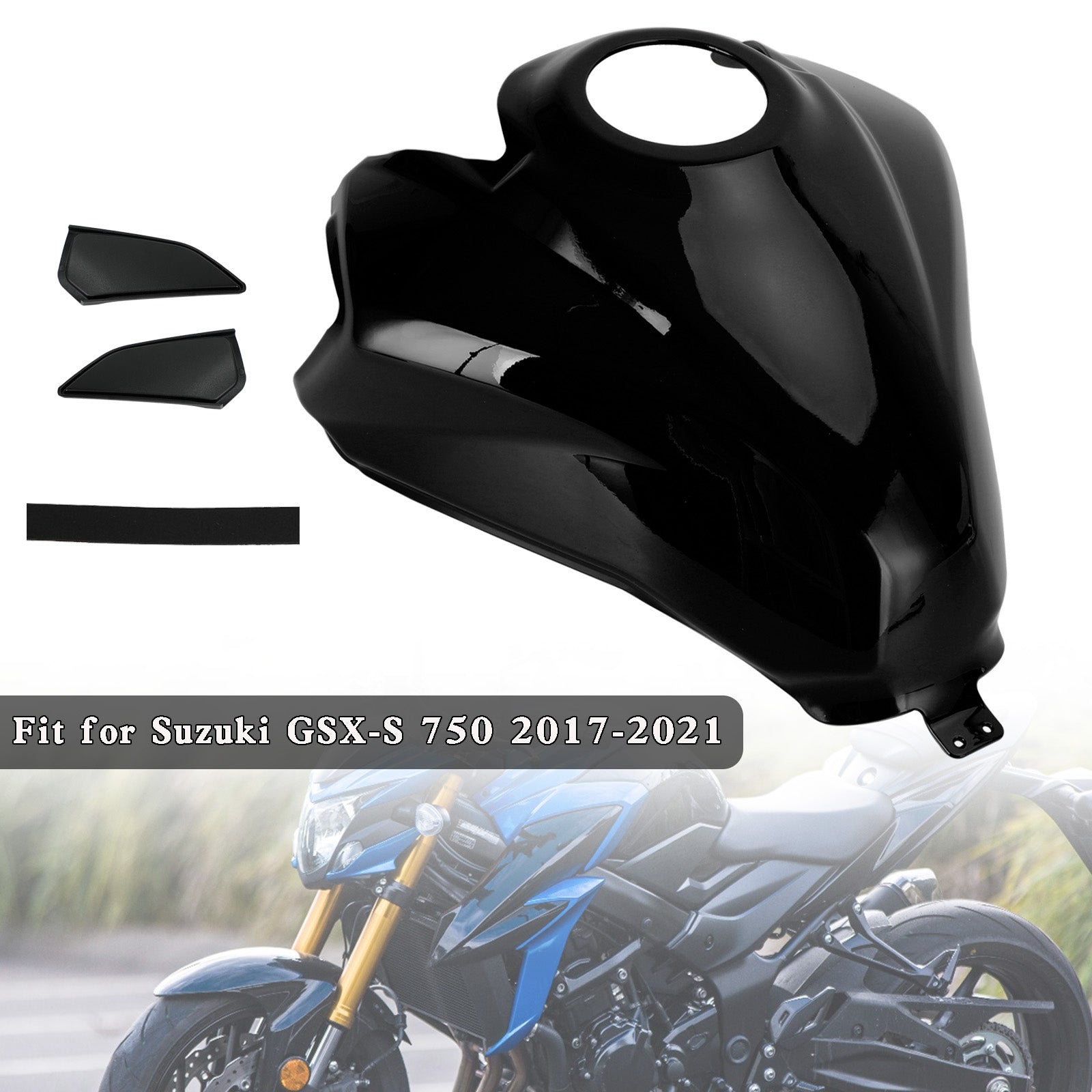 Protezione della protezione del coperchio del serbatoio del gas Suzuki GSX-S 750 GSXS 2017-2021