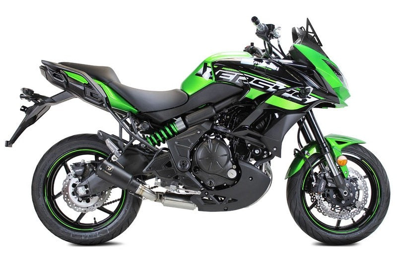 Kit carena Amotopart 2015-2021 Kawasaki Versys 650 nero verde